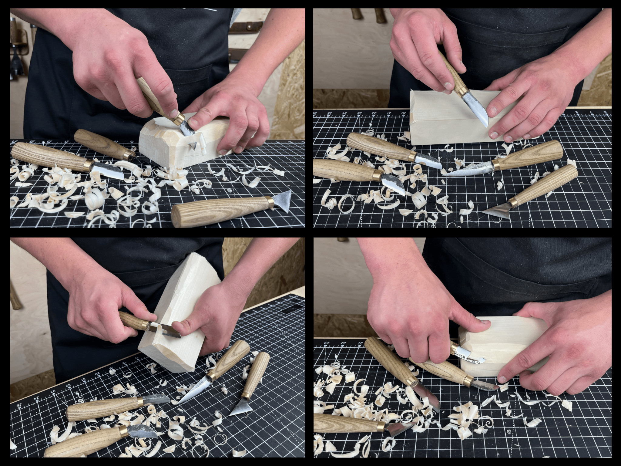 5-Piece Wood Carving Knife Set - Randy's LLC