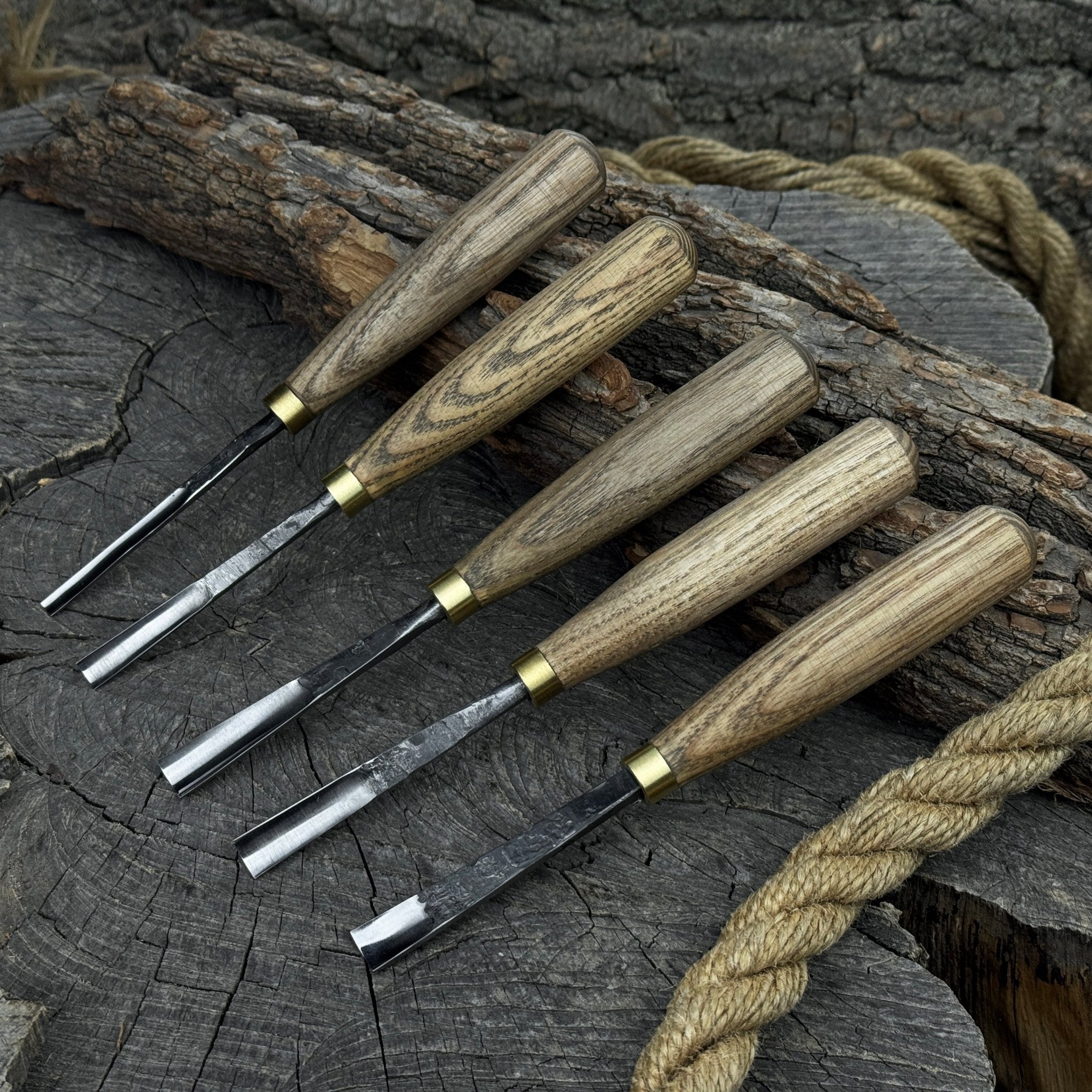 5-Piece Wood Carving Chisel & Gouge Set - Randy's LLC