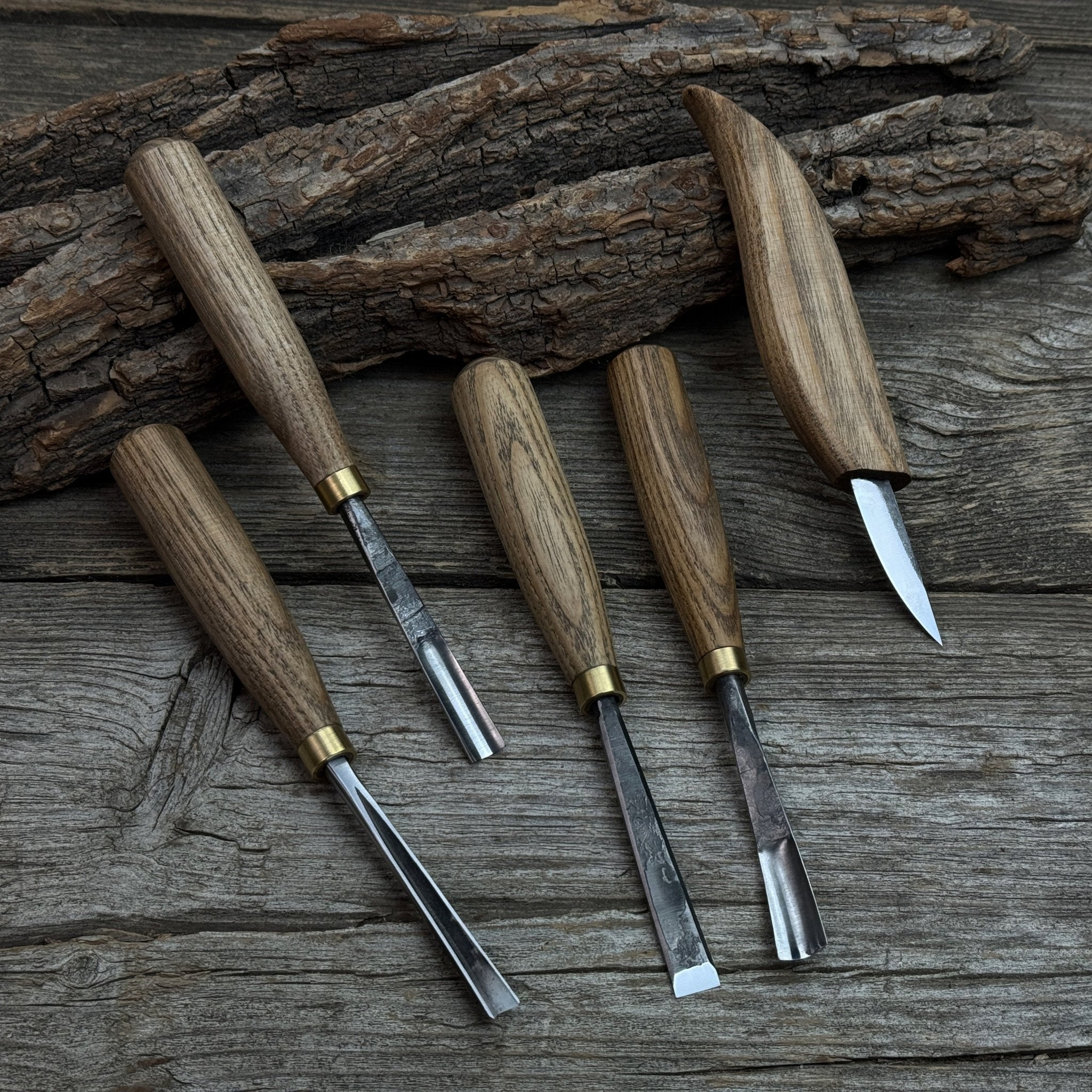 5-Piece Wood Carving Tool Set – For Fine Detail & Relief - Randy's LLC