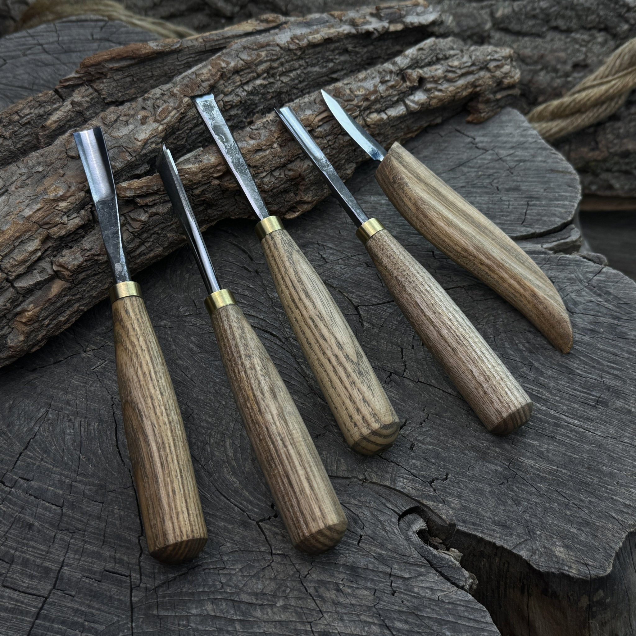 5-Piece Wood Carving Tool Set – For Fine Detail & Relief - Randy's LLC