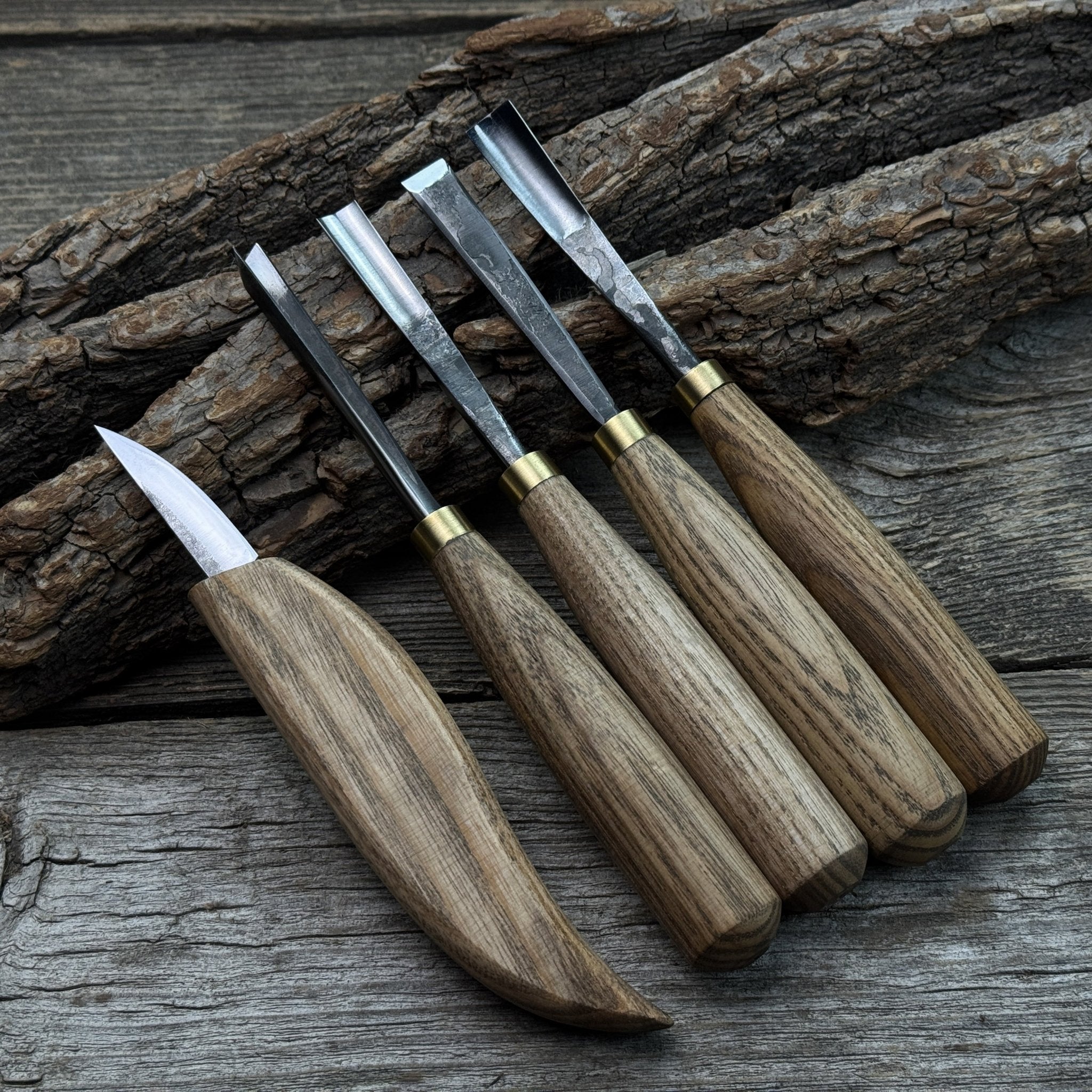 5-Piece Wood Carving Tool Set – For Fine Detail & Relief - Randy's LLC