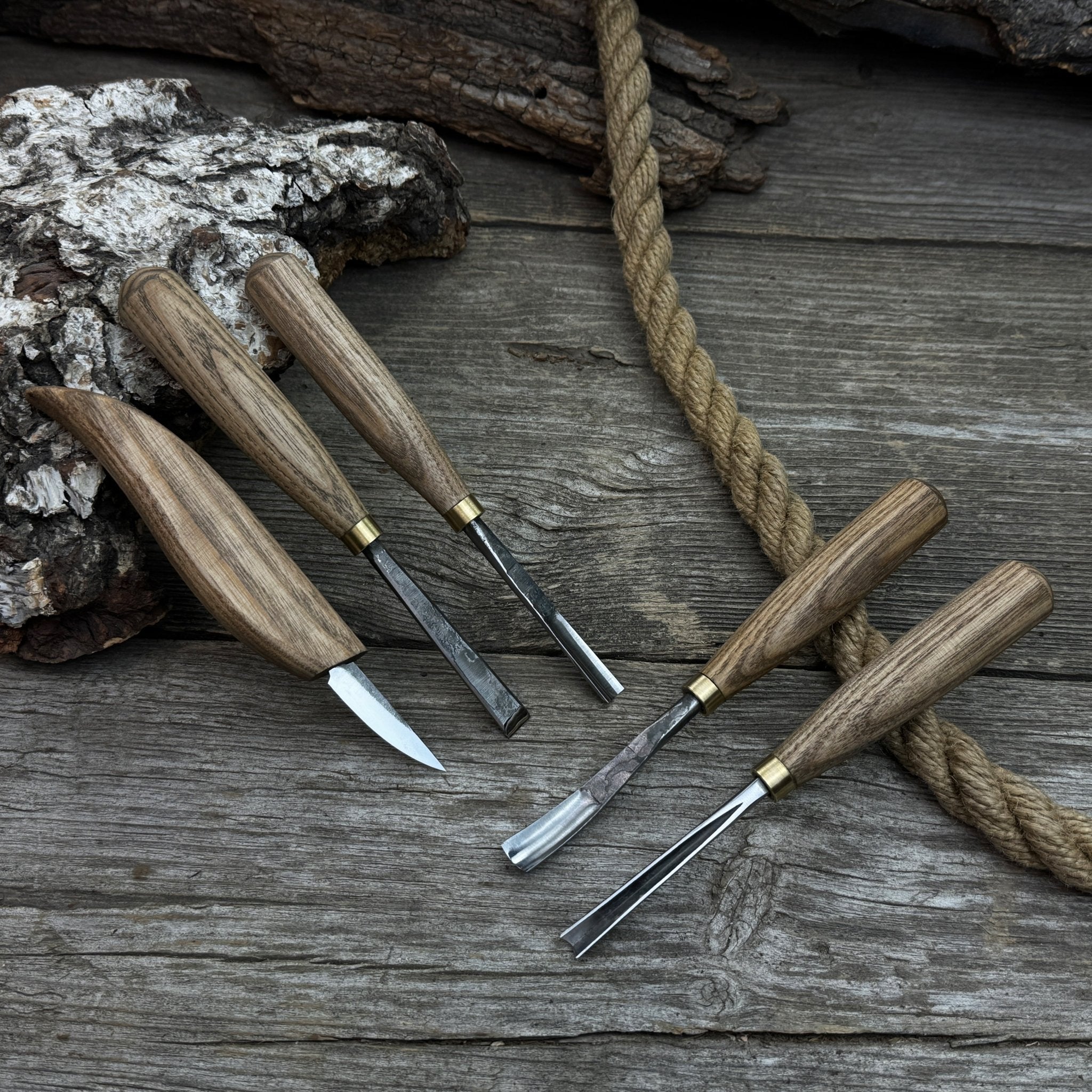 5-Piece Wood Carving Tool Set – For Fine Detail & Relief - Randy's LLC