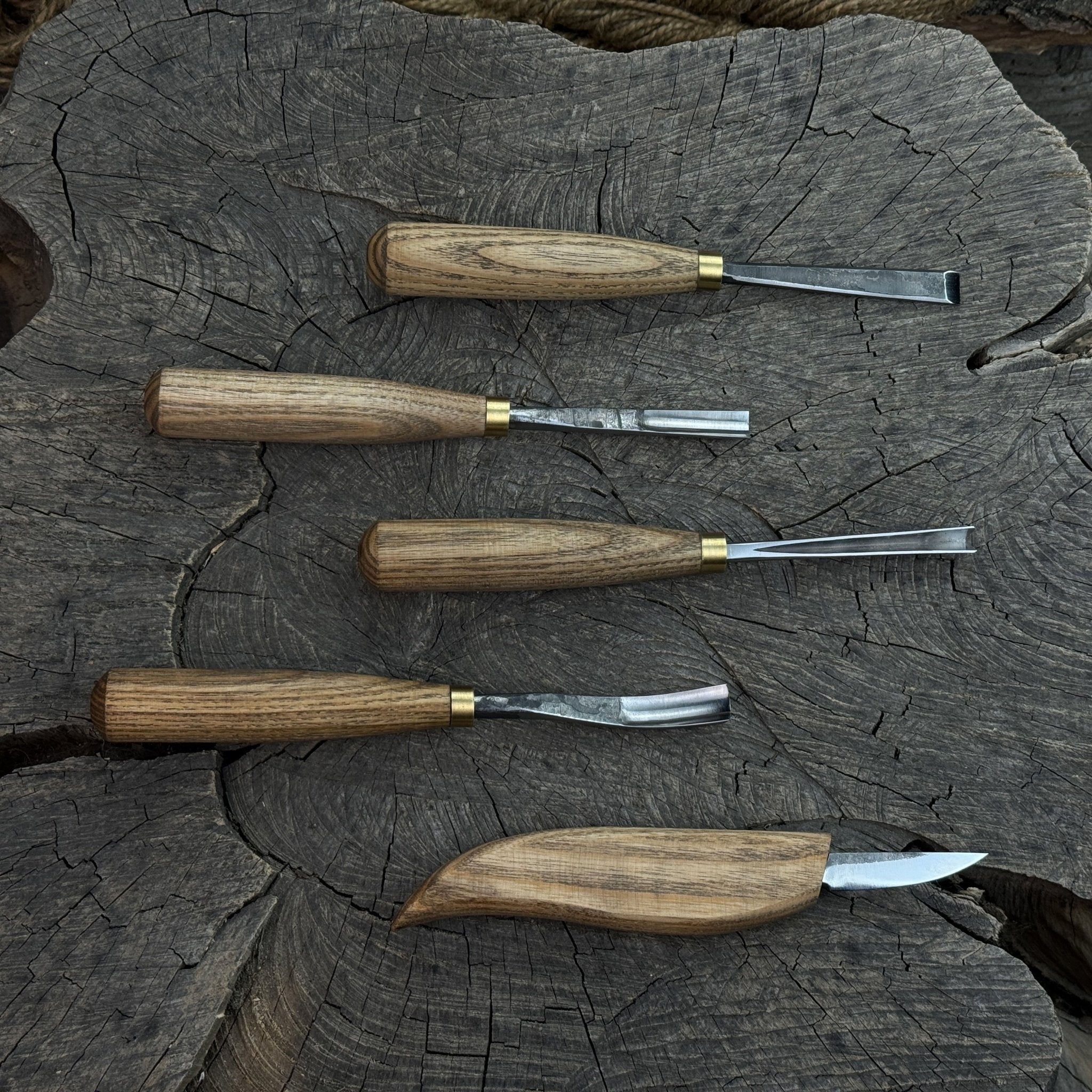 5-Piece Wood Carving Tool Set – For Fine Detail & Relief - Randy's LLC