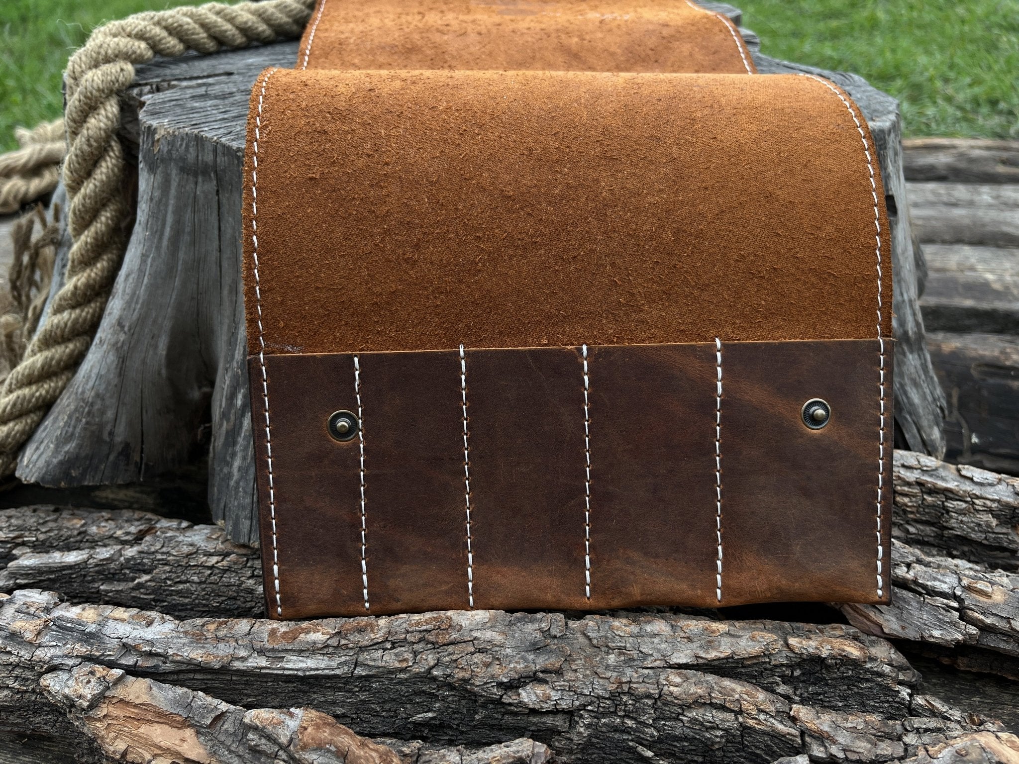 5 Pocket Leather Tool Case - Randy's LLC