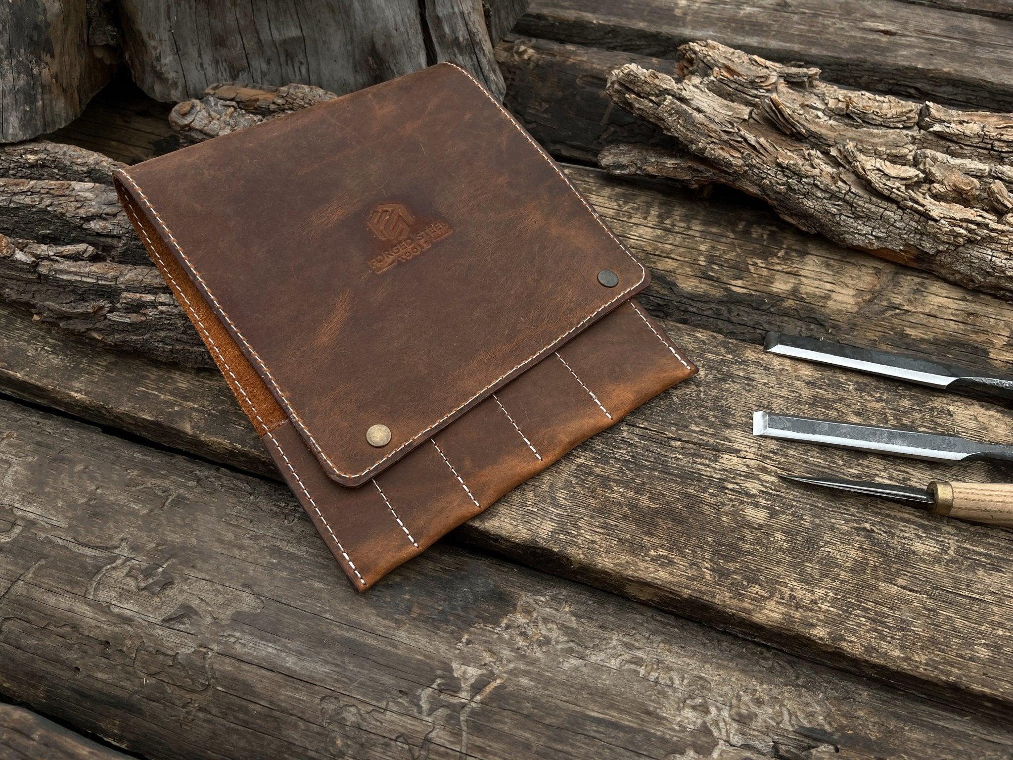 5 Pocket Leather Tool Case - Randy's LLC