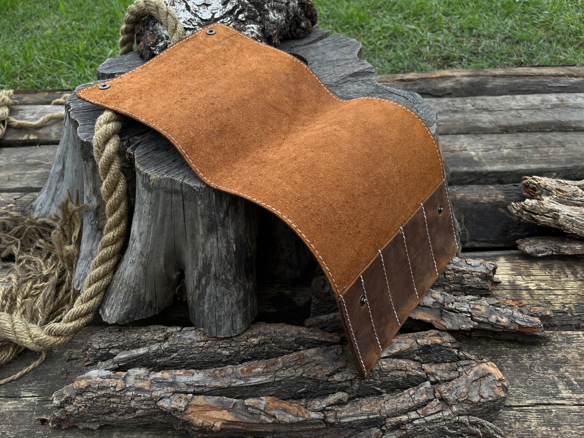 5 Pocket Leather Tool Case - Randy's LLC