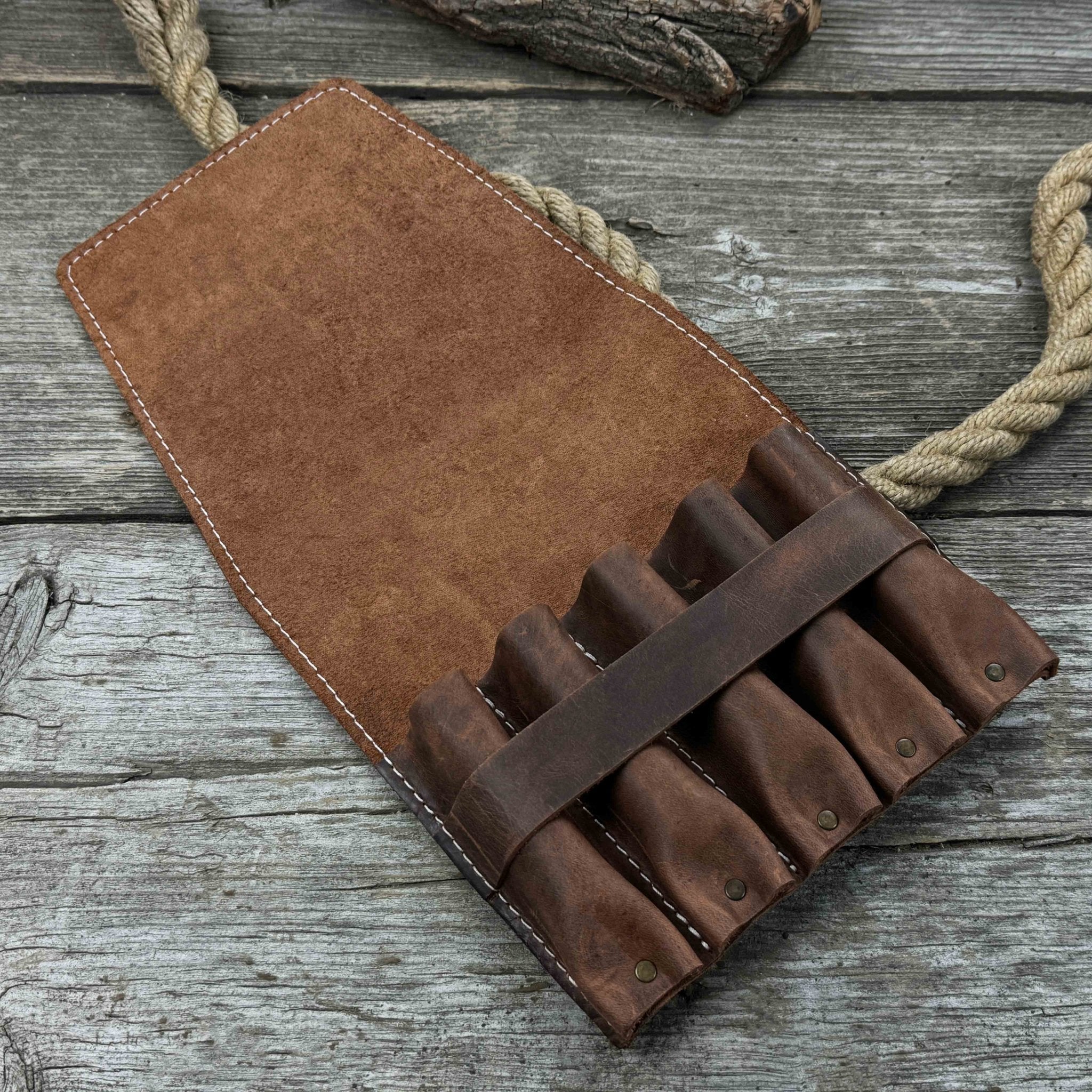 5-Pocket Leather Tool Case - Randy's LLC