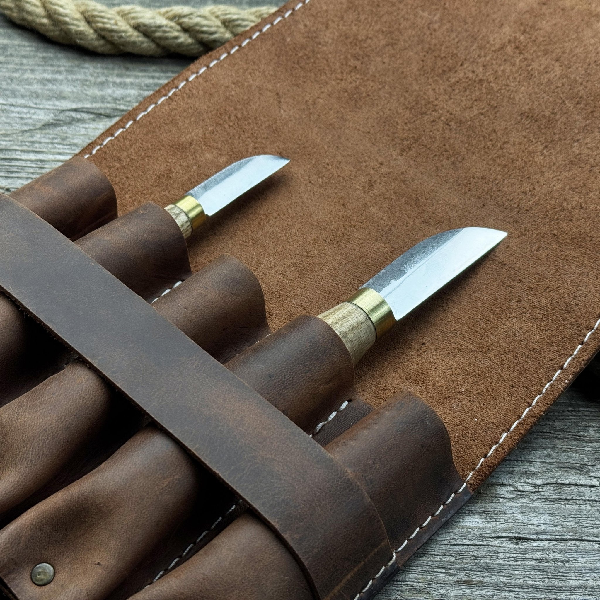 5-Pocket Leather Tool Case - Randy's LLC