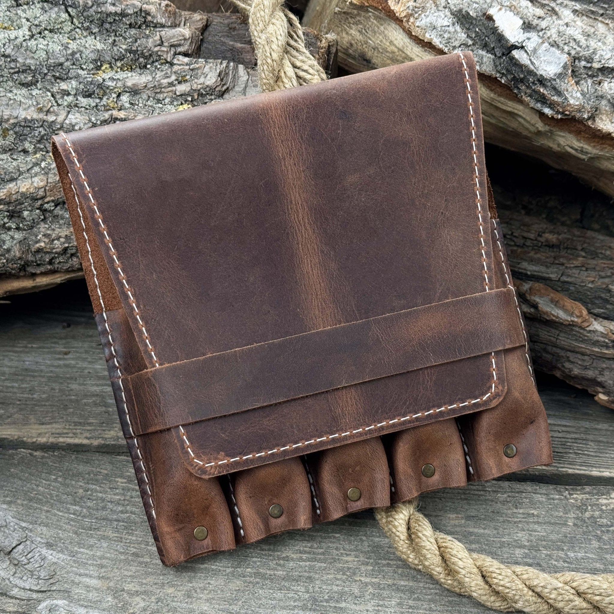 5-Pocket Leather Tool Case - Randy's LLC