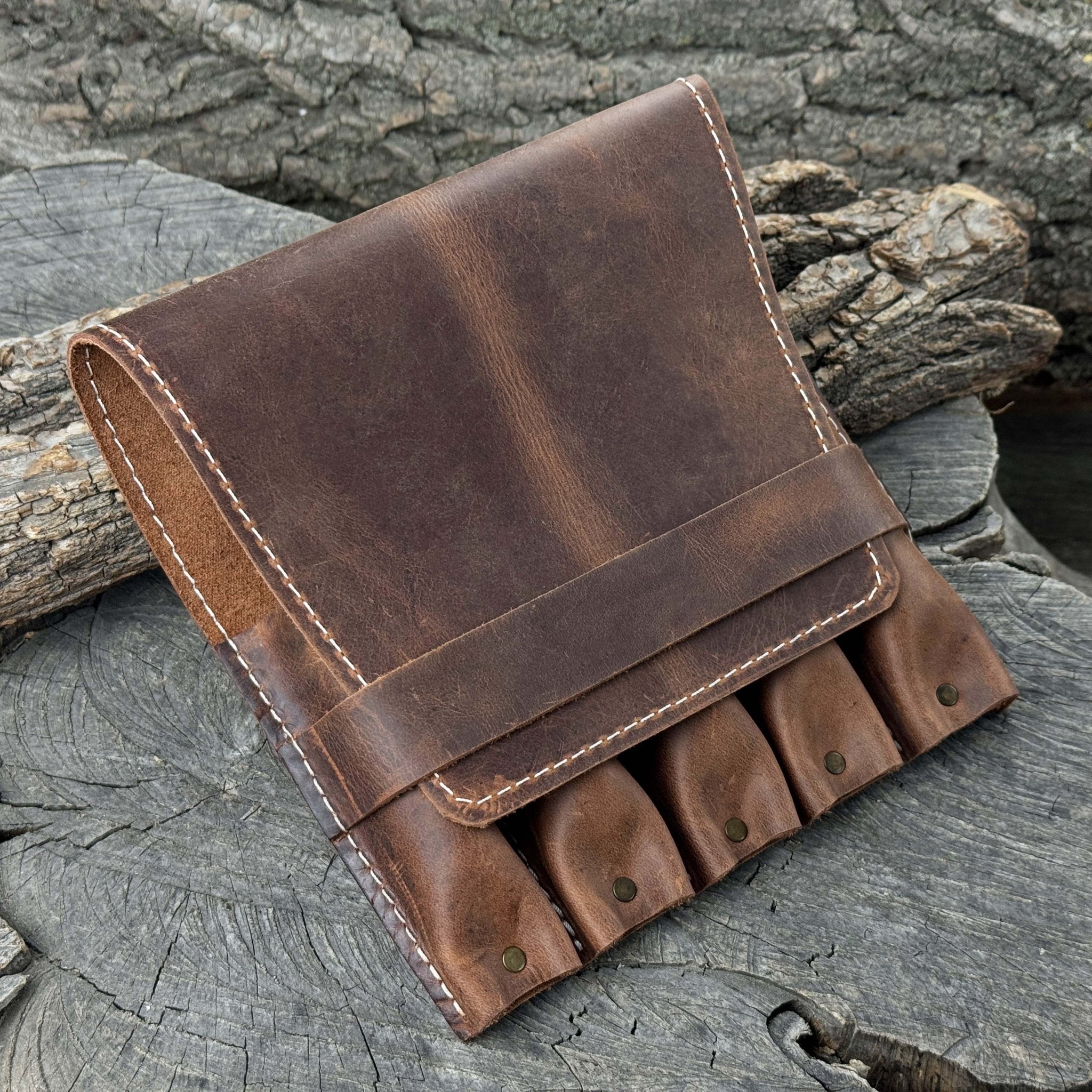 5-Pocket Leather Tool Case - Randy's LLC