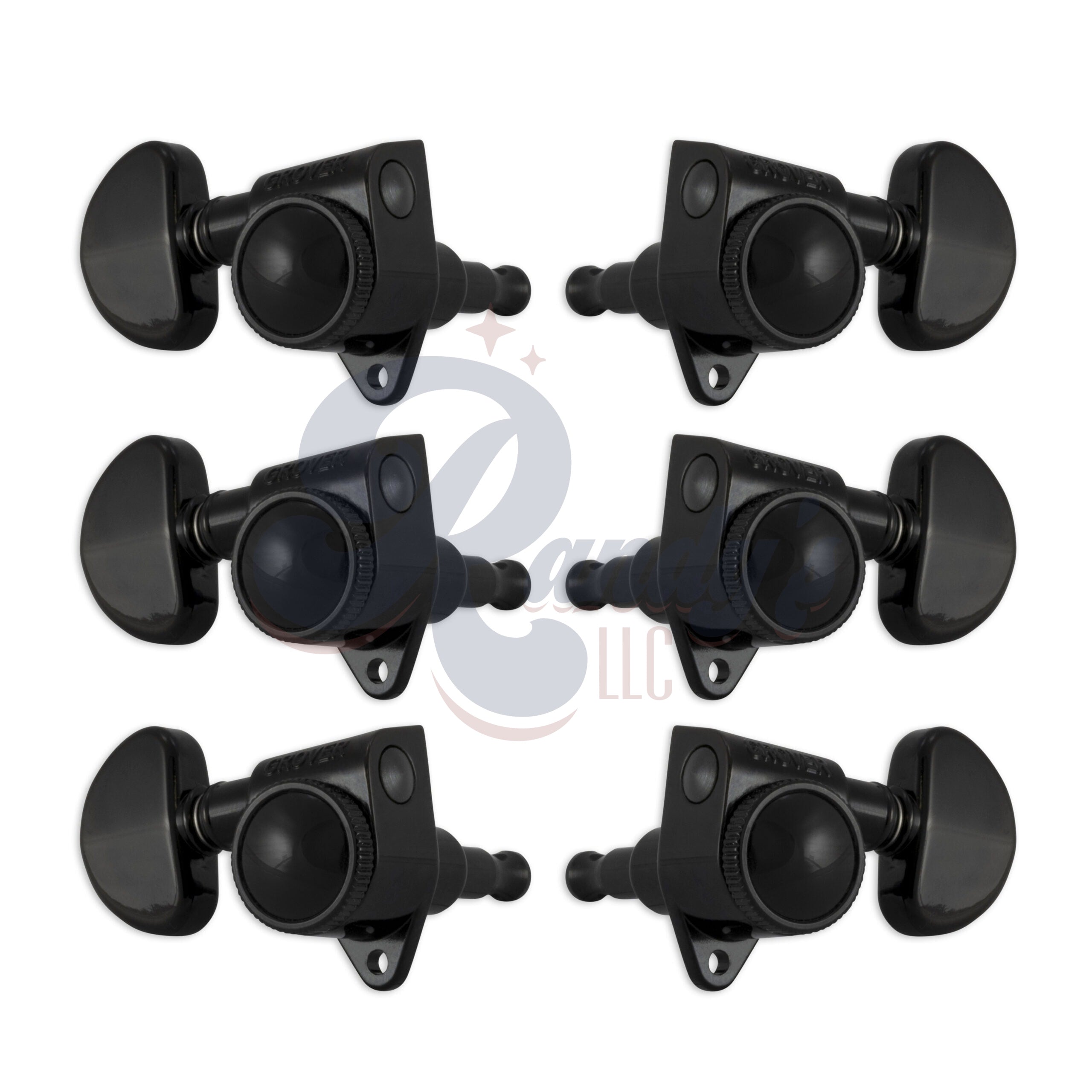 Grover Tuners (502 Series) Roto-Grip Locking Rotomatics® 18:1 (L3+R3) - Fits Gibson®