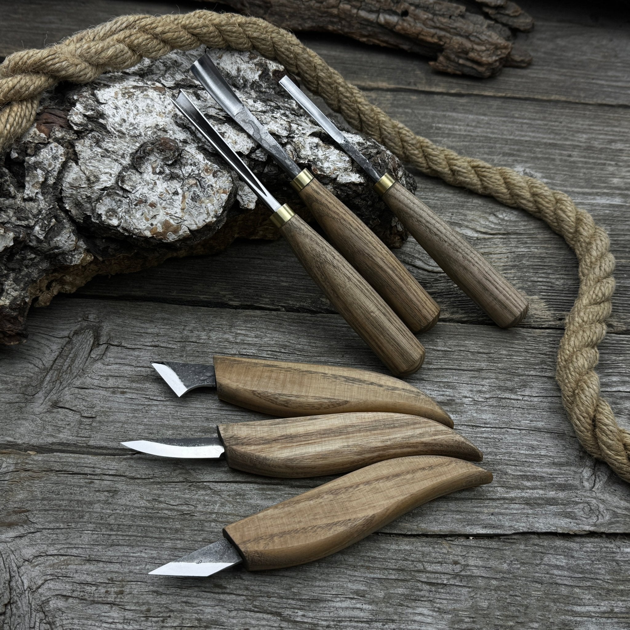 6-Piece Carving Knife, Chisel & Gouge Set - Randy's LLC