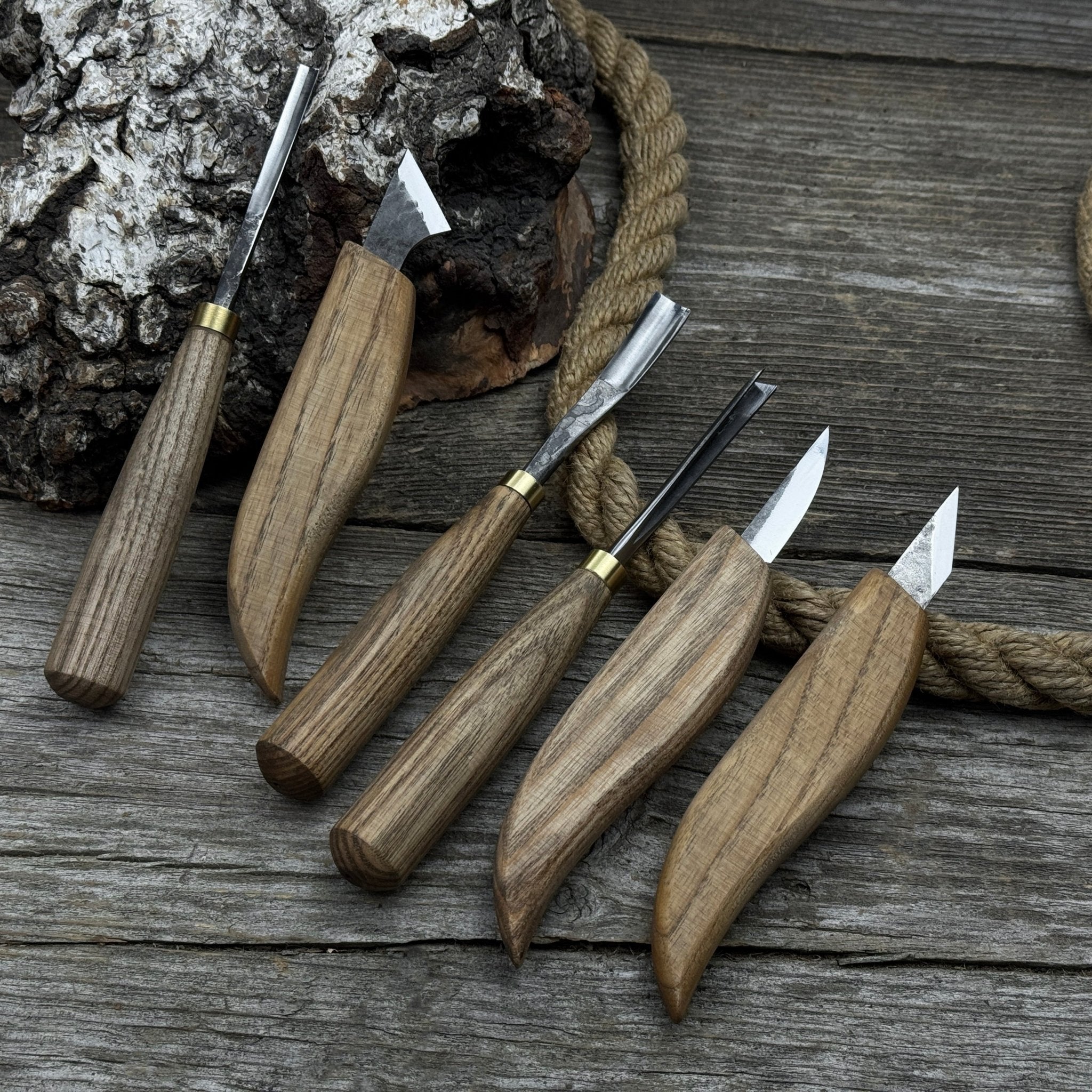6-Piece Carving Knife, Chisel & Gouge Set - Randy's LLC