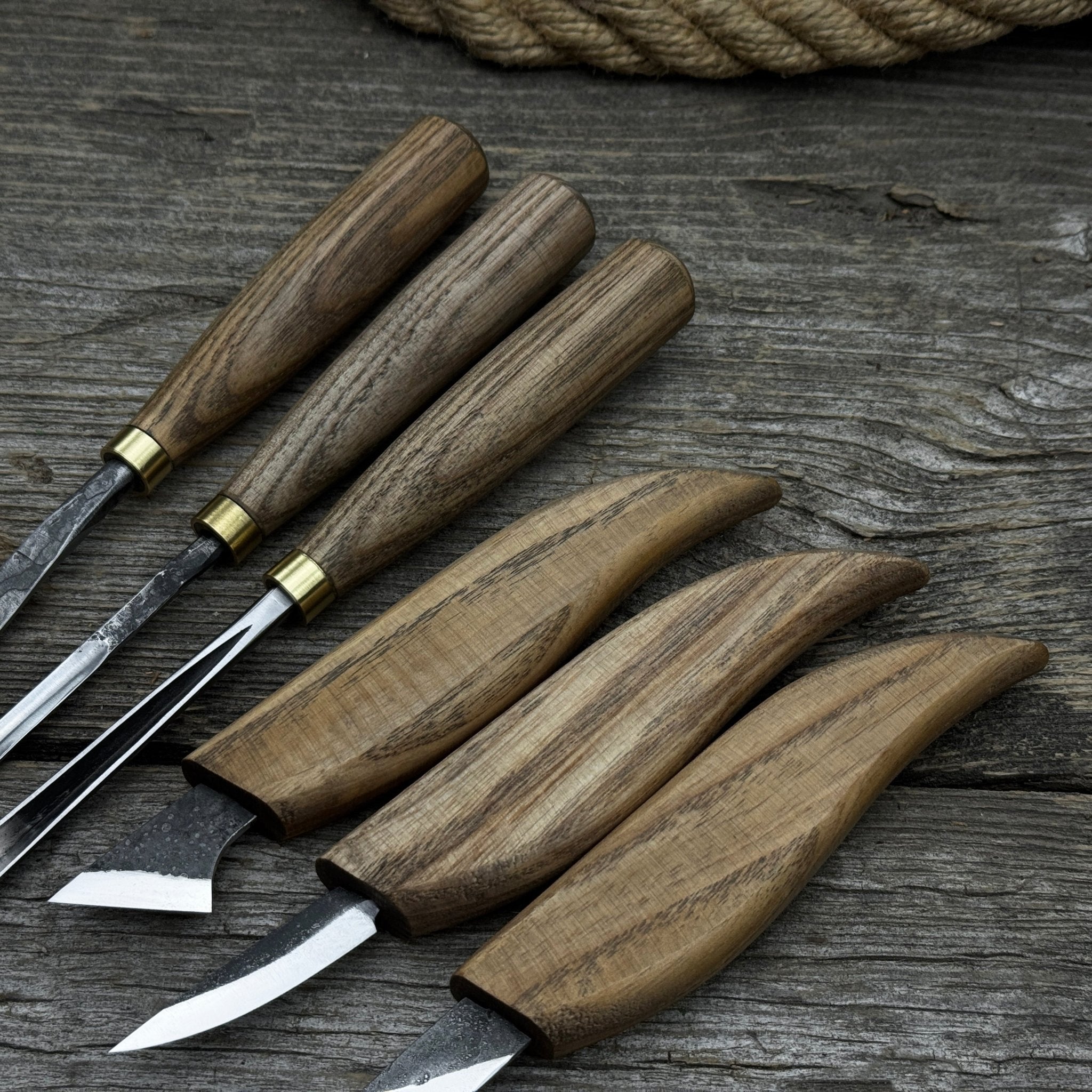 6-Piece Carving Knife, Chisel & Gouge Set - Randy's LLC