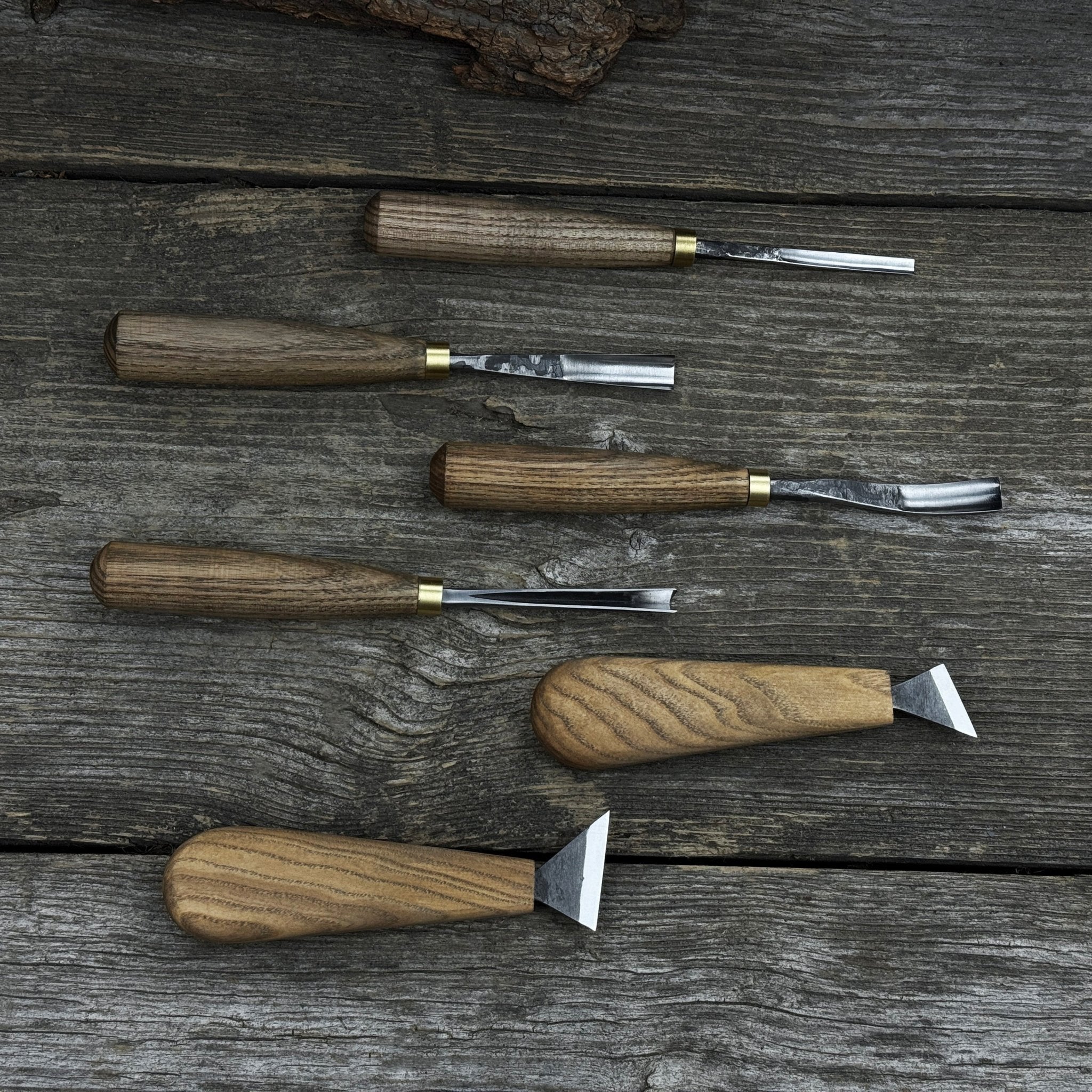 6-Piece Wood Carving Tool Set – Knives, Gouges & Chisels for Detail Work - Randy's LLC