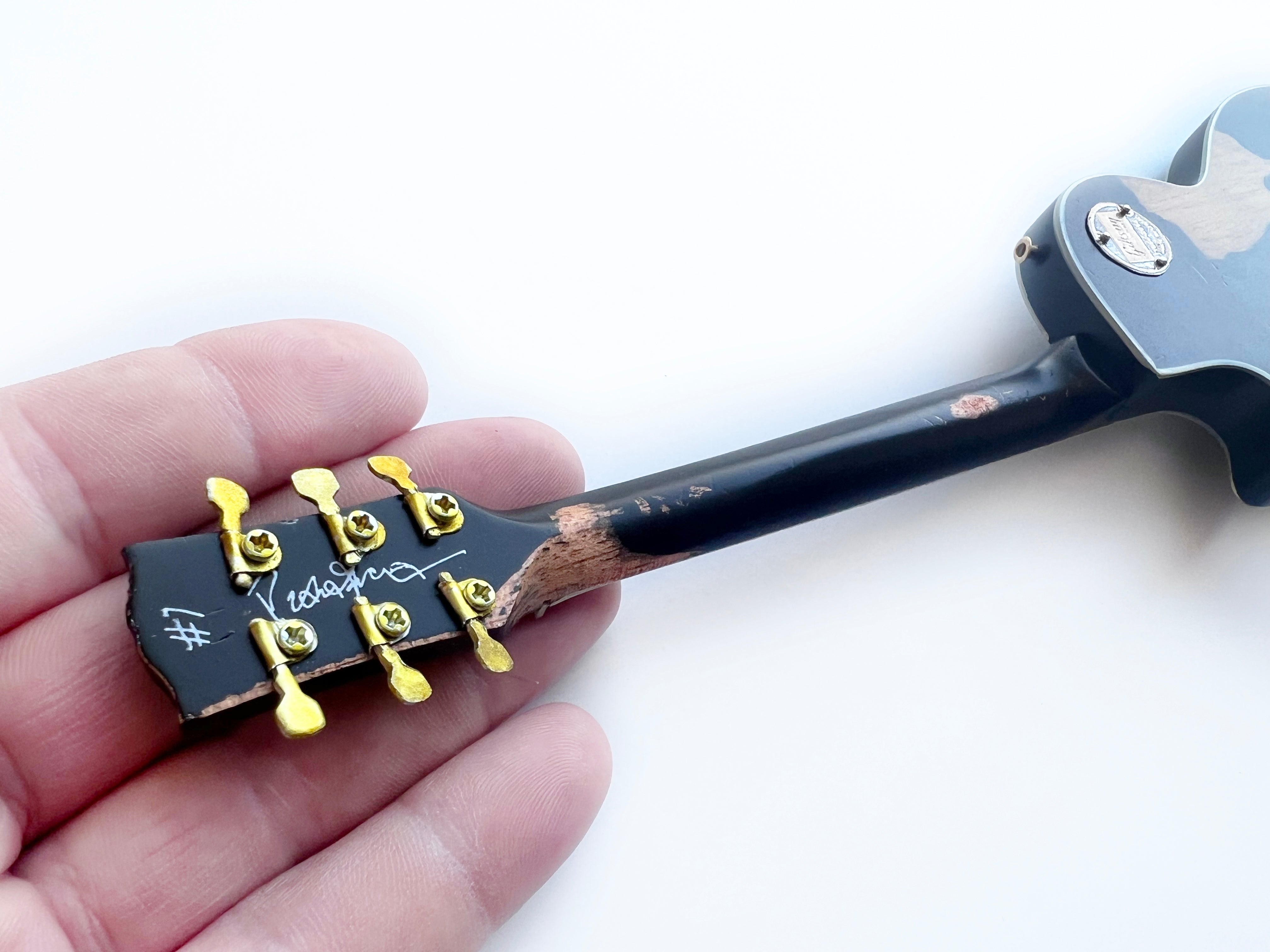 Peter Frampton "Phenix" Gibson Les Paul Custom Mini Guitar Model - Randy's LLC