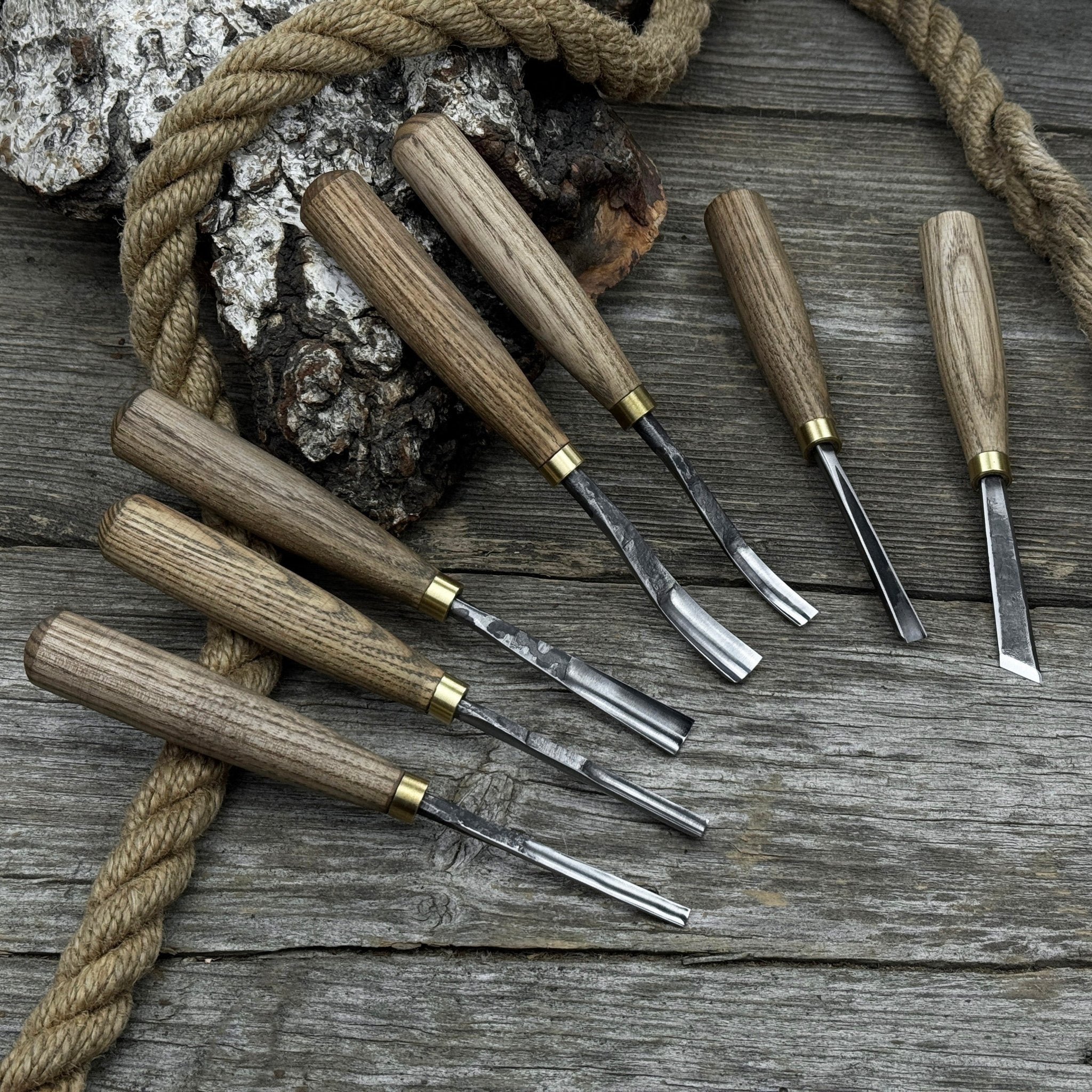 7-Piece Wood Carving Chisel & Gouge Set - Randy's LLC