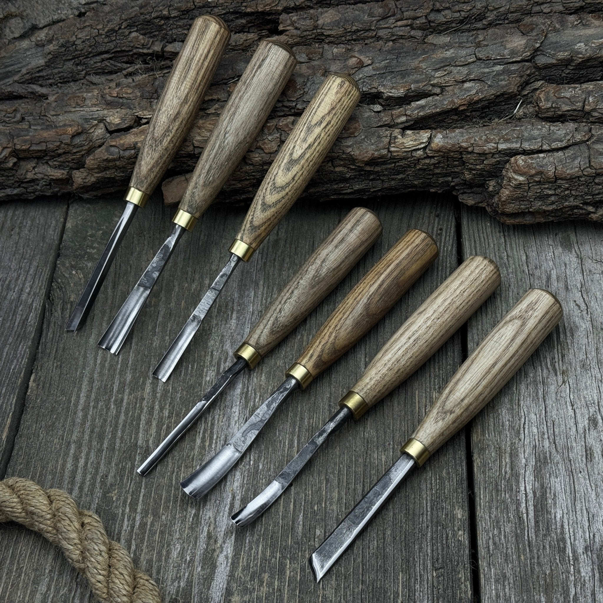 7-Piece Wood Carving Chisel & Gouge Set - Randy's LLC
