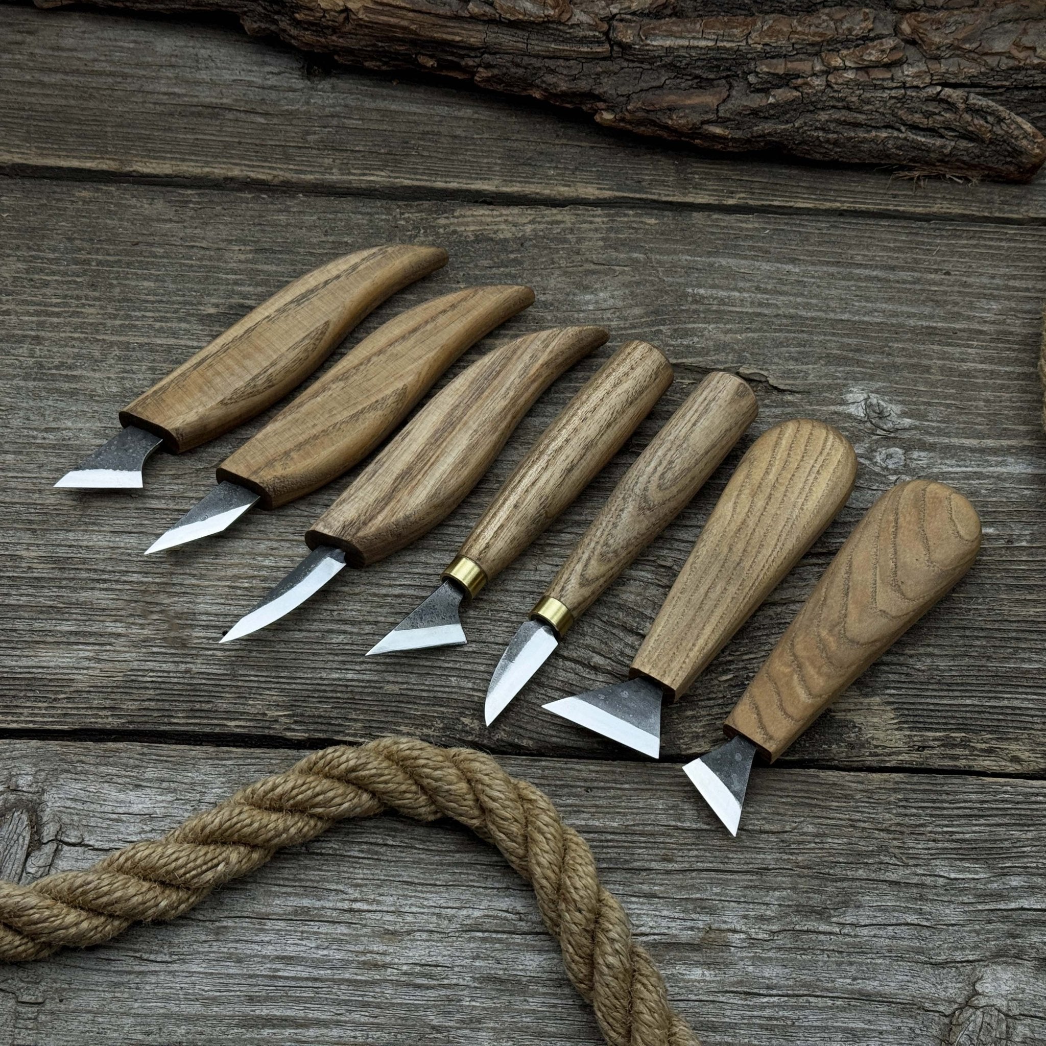 7-Piece Wood Carving Knife Set - Randy's LLC
