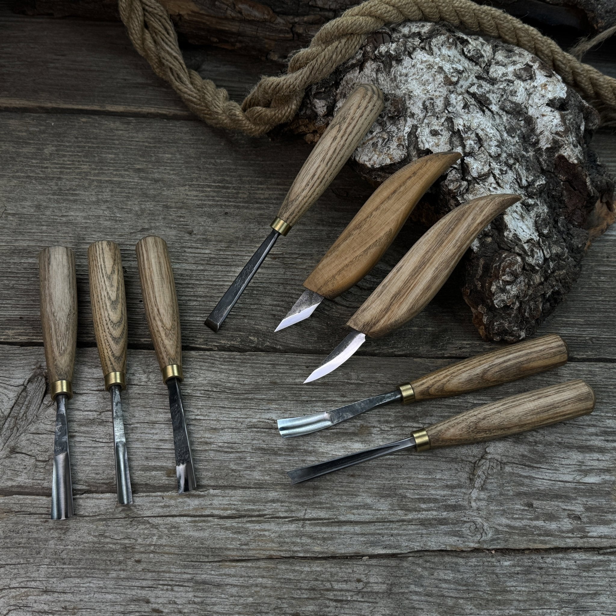 8-Piece Large Wood Carving Tool Set - Randy's LLC