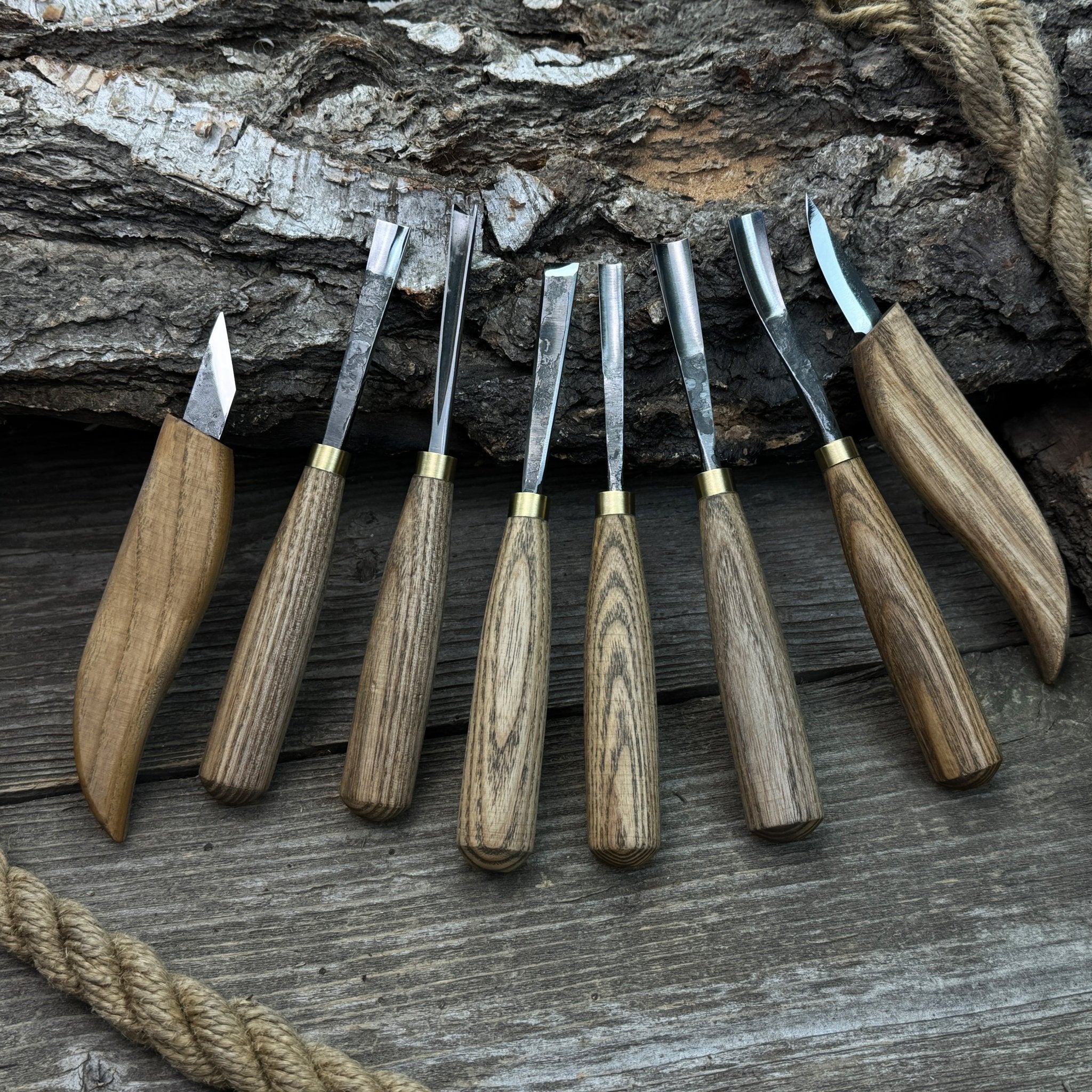 8-Piece Large Wood Carving Tool Set - Randy's LLC