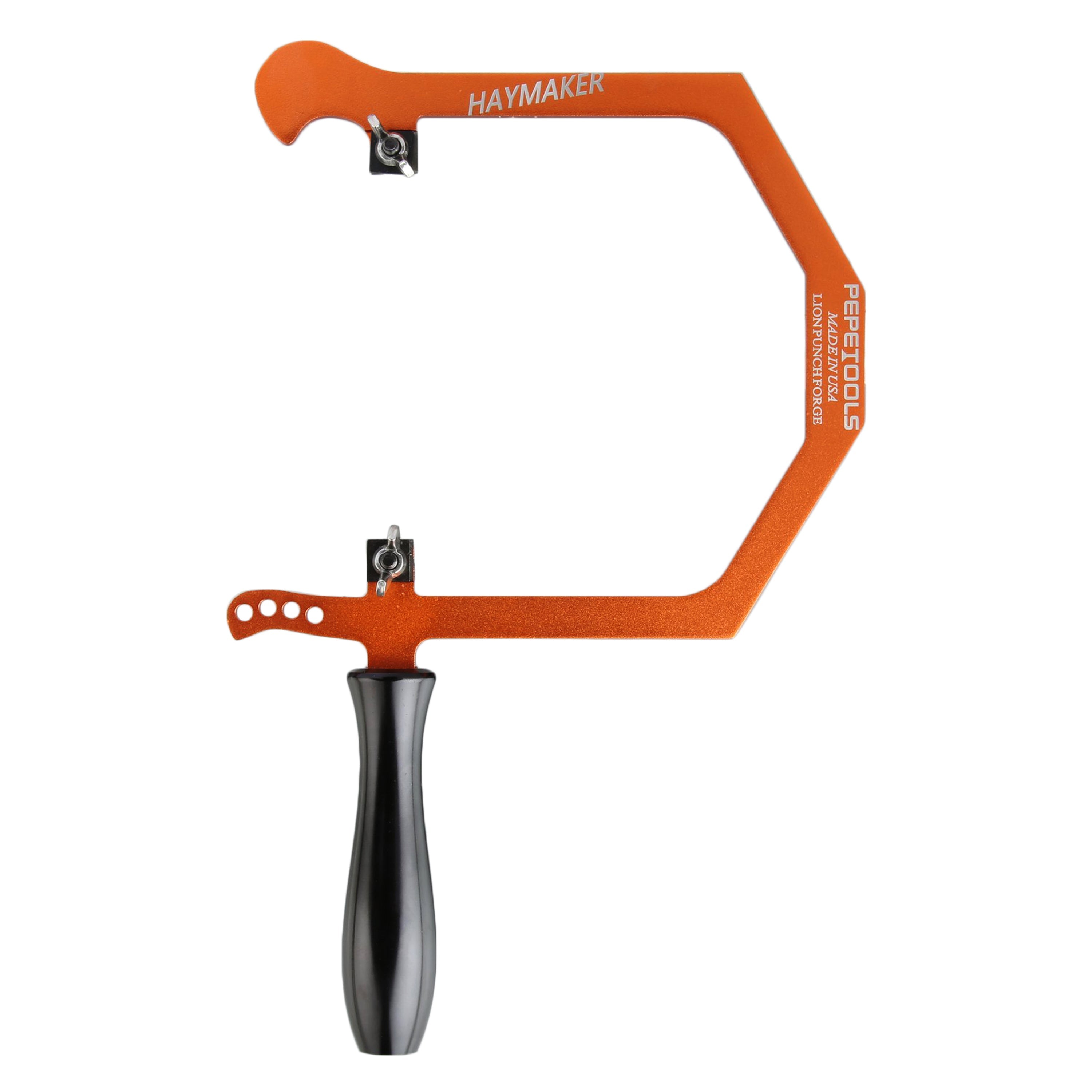 "Haymaker" Coping Saw for Fingerboard Inlays - Special Edition Orange - Randy's LLC