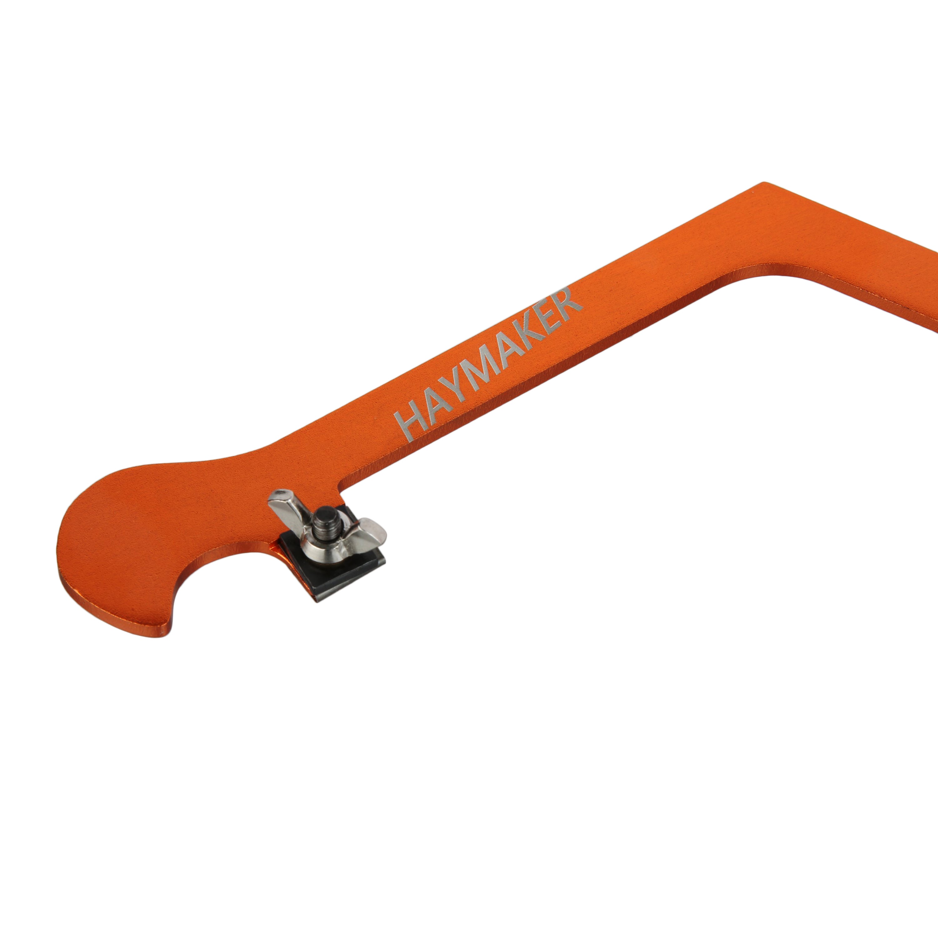 "Haymaker" Coping Saw for Fingerboard Inlays - Special Edition Orange - Randy's LLC