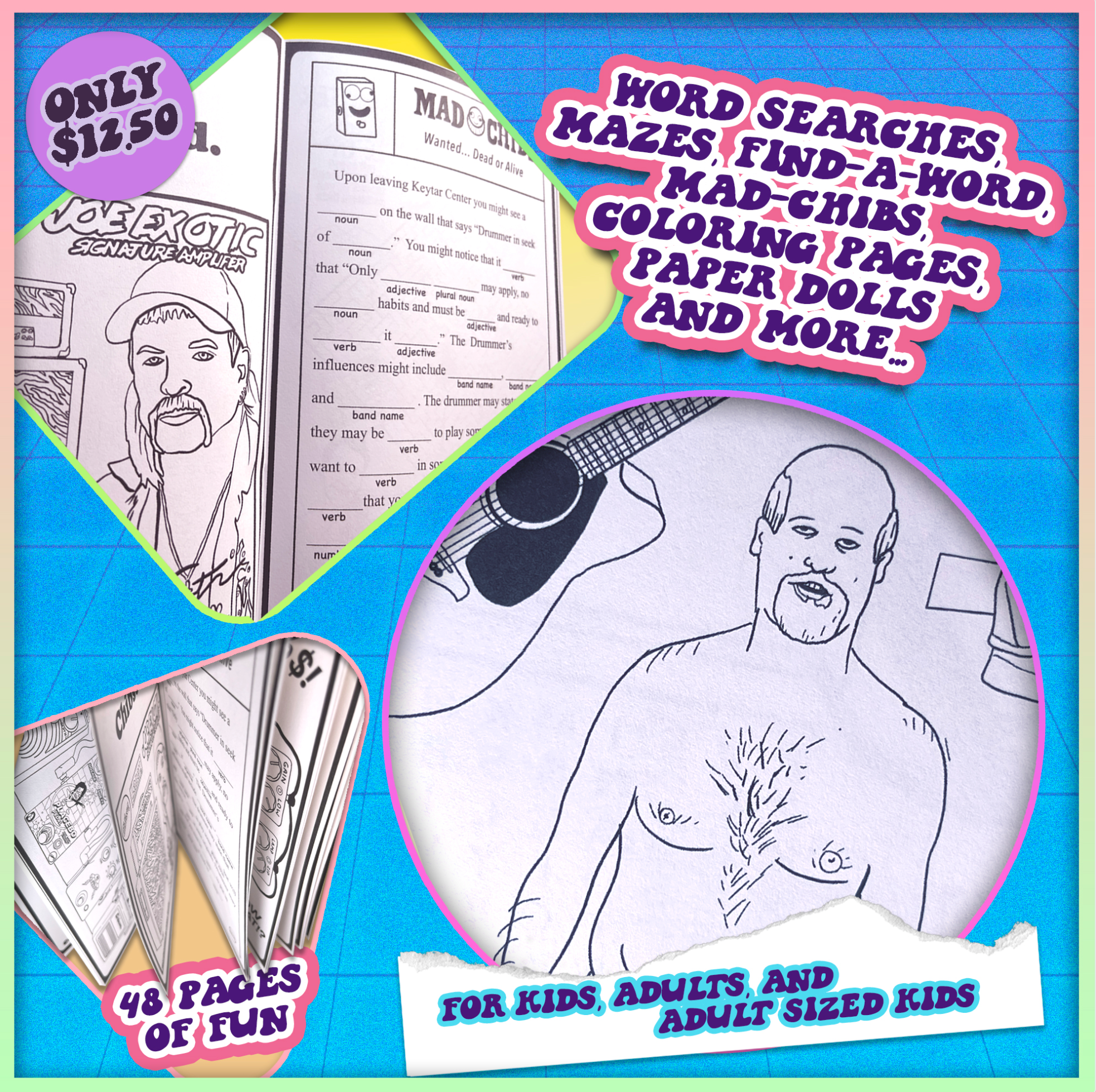 Chibson USA Activity Book - Randy's LLC