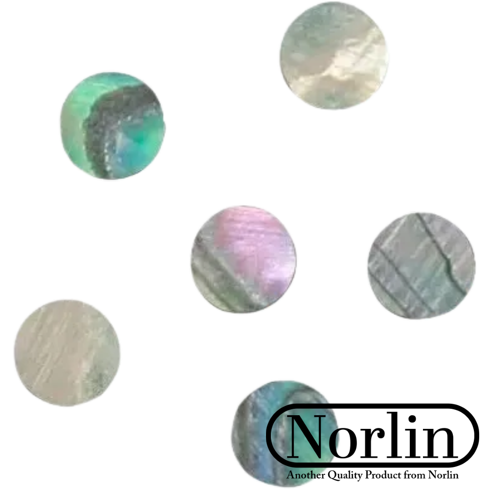 Abalone Side Position Dots & Inlays for Guitar (10-Pack) - Randy's LLC