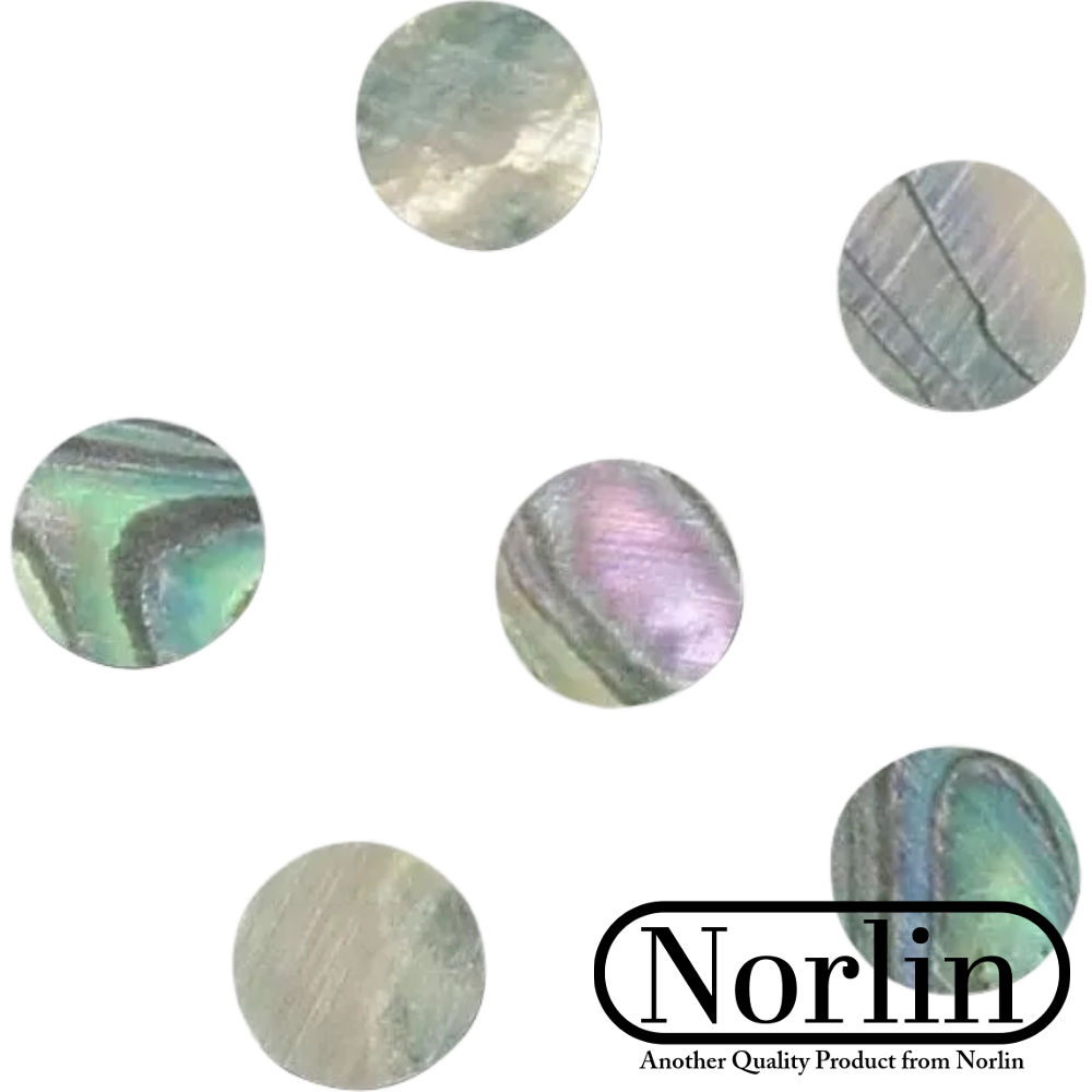 Abalone Side Position Dots & Inlays for Guitar (10-Pack) - Randy's LLC