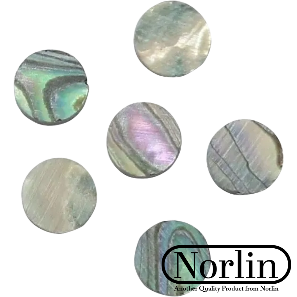 Abalone Side Position Dots & Inlays for Guitar (10-Pack) - Randy's LLC