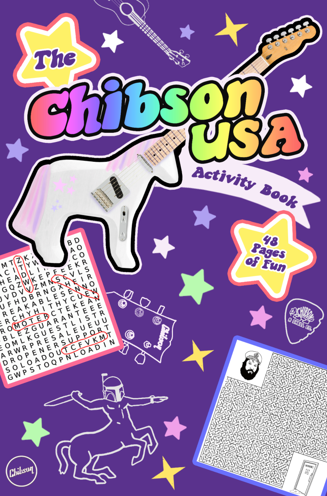 Chibson USA Activity Book - Randy's LLC