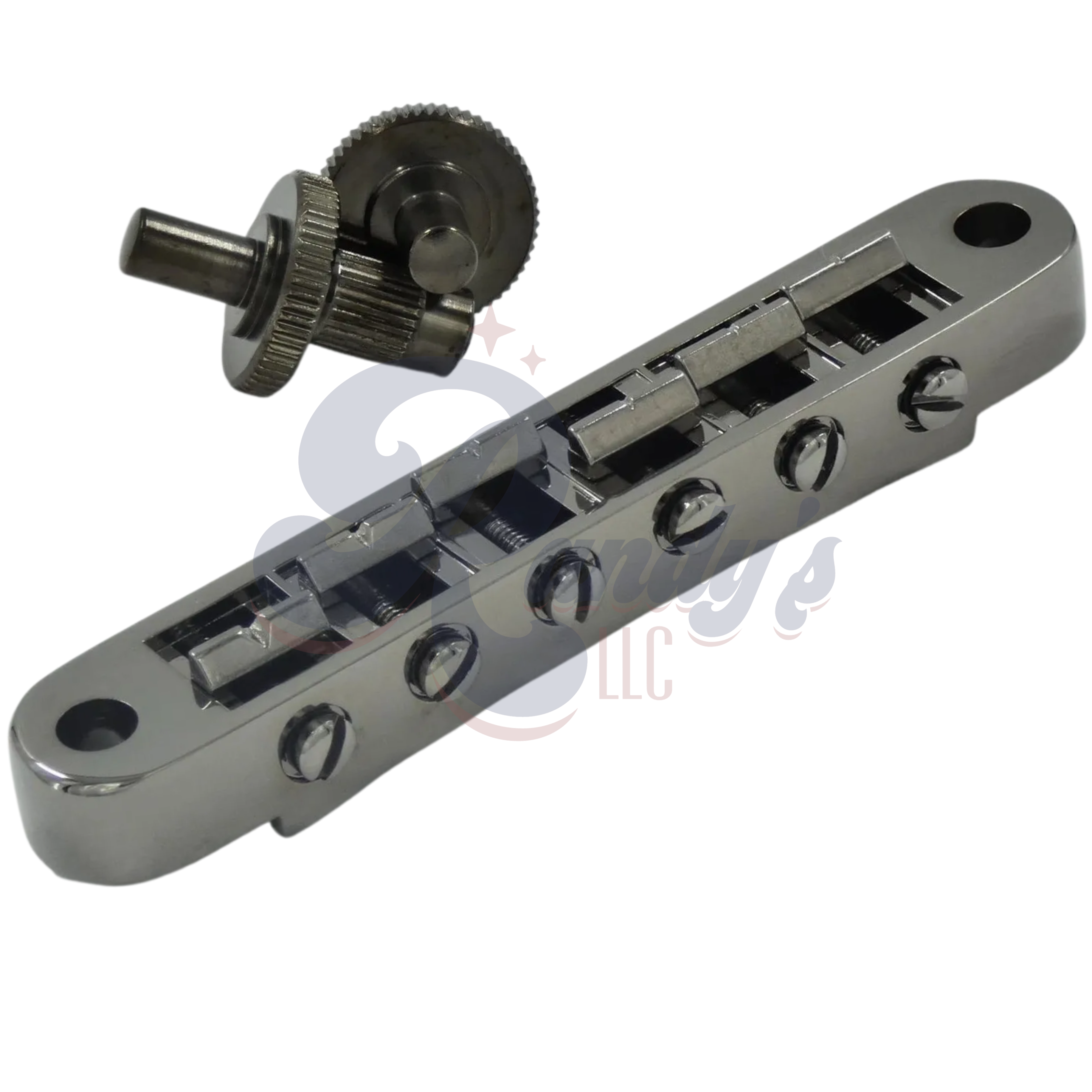 Advanced Plating | Nashville Tune-O-Matic TOM Bridge w/ Posts (Aluminum) - Fits Gibson®