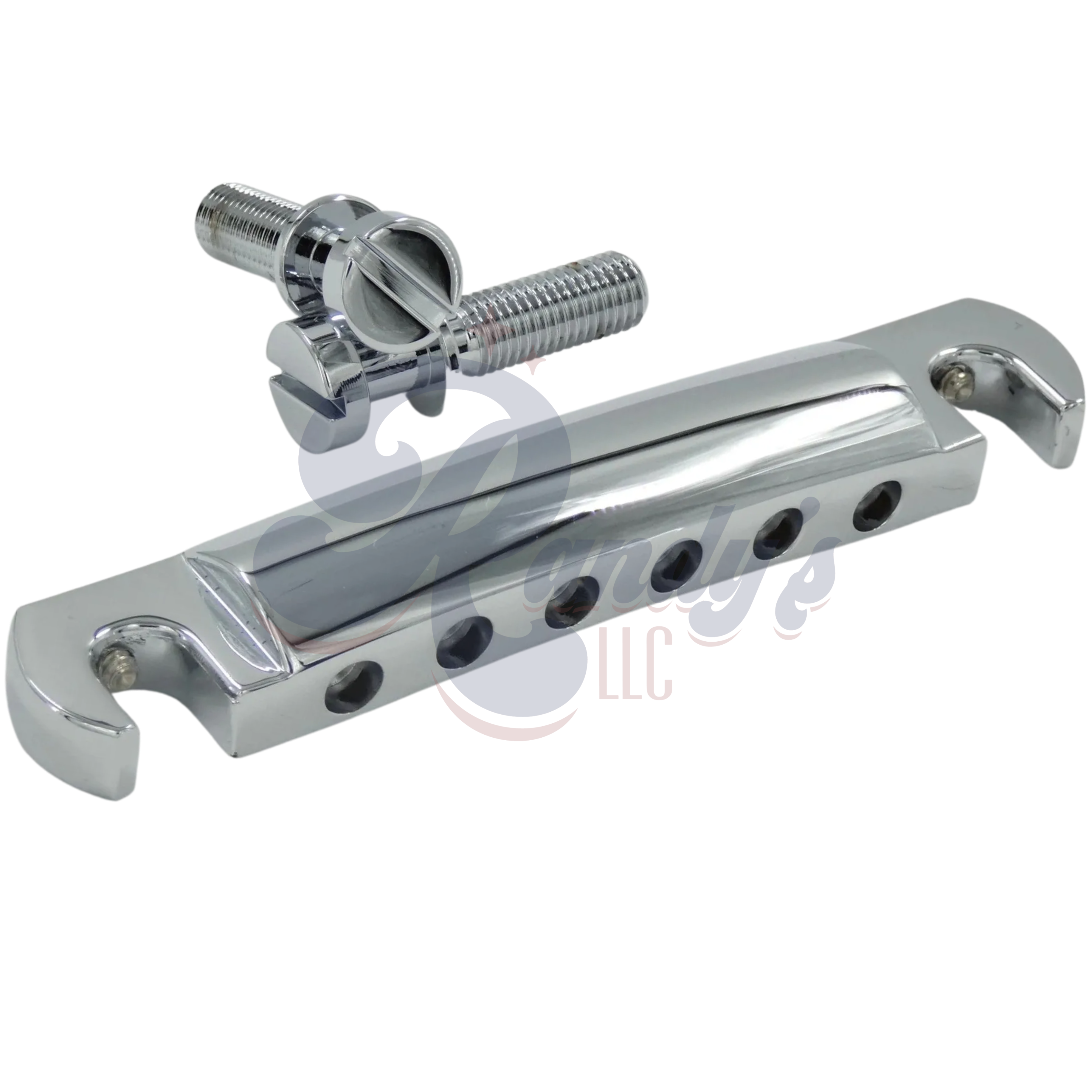 Advanced Plating (Contemporary Series) Adjustable Wraparound Stop Bar Tailpiece & Studs - Fits Gibson® Junior & Special - Randy's LLC