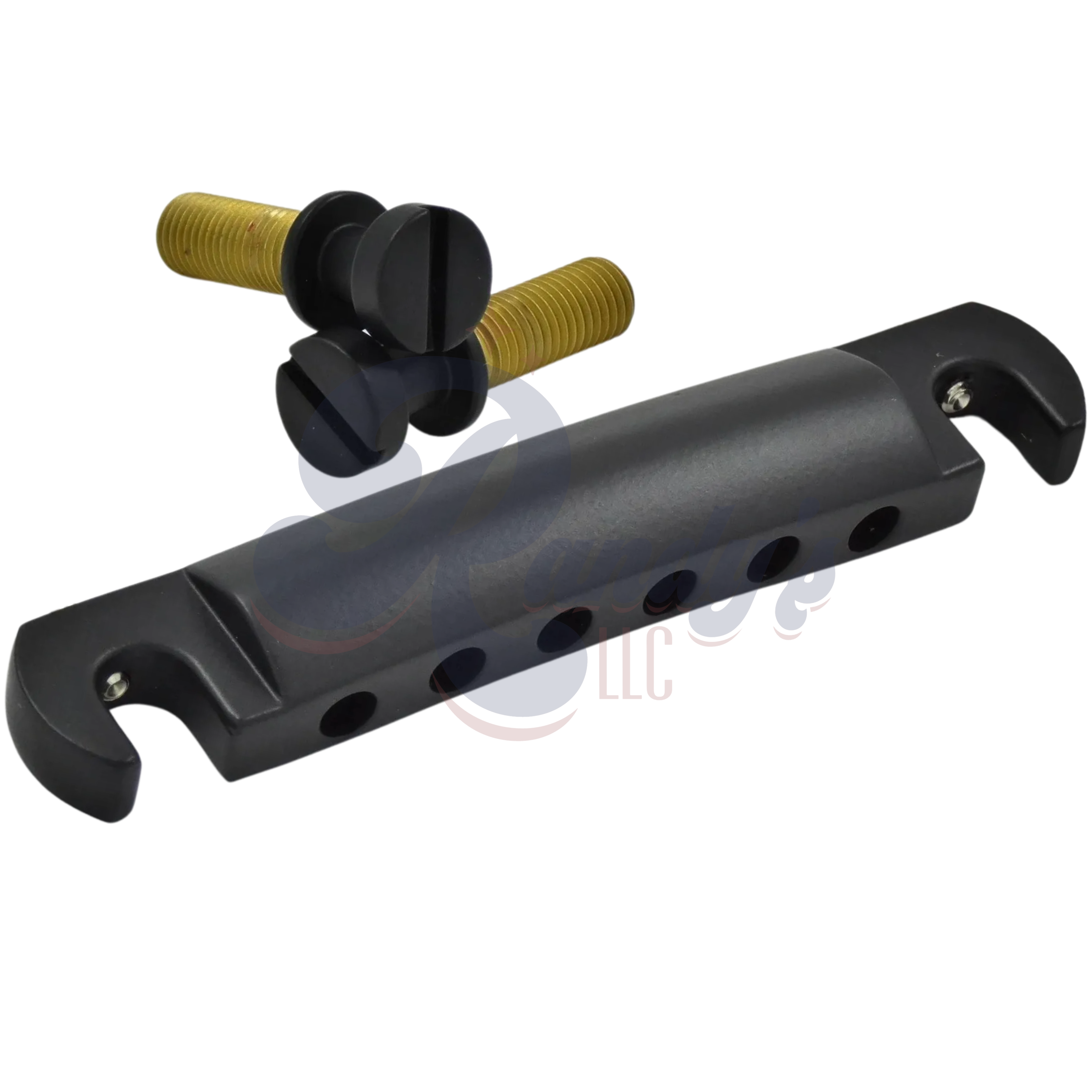 Advanced Plating (Contemporary Series) Adjustable Wraparound Stop Bar Tailpiece & Studs - Fits Gibson® Junior & Special - Randy's LLC