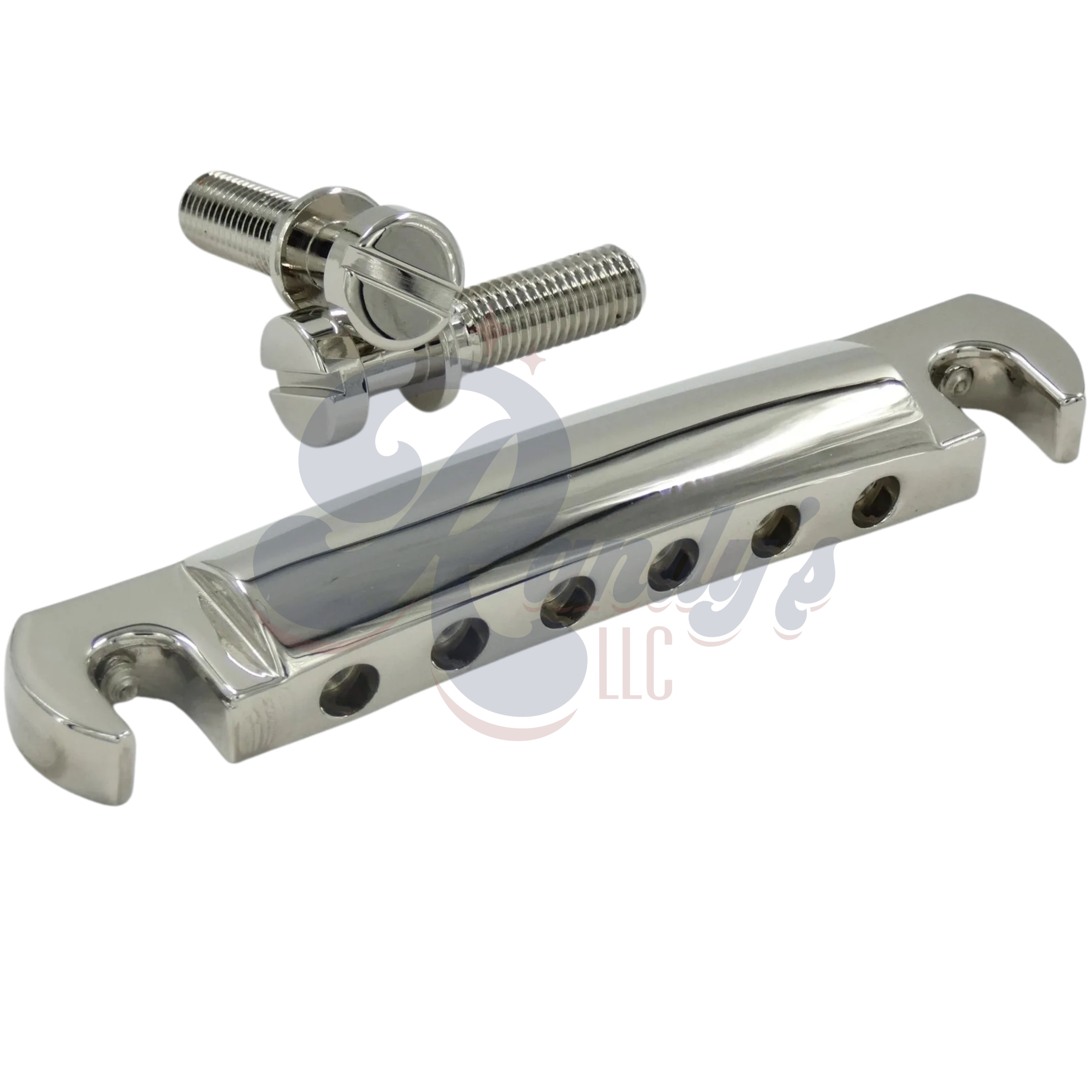 Advanced Plating (Contemporary Series) Adjustable Wraparound Stop Bar Tailpiece & Studs - Fits Gibson® Junior & Special - Randy's LLC