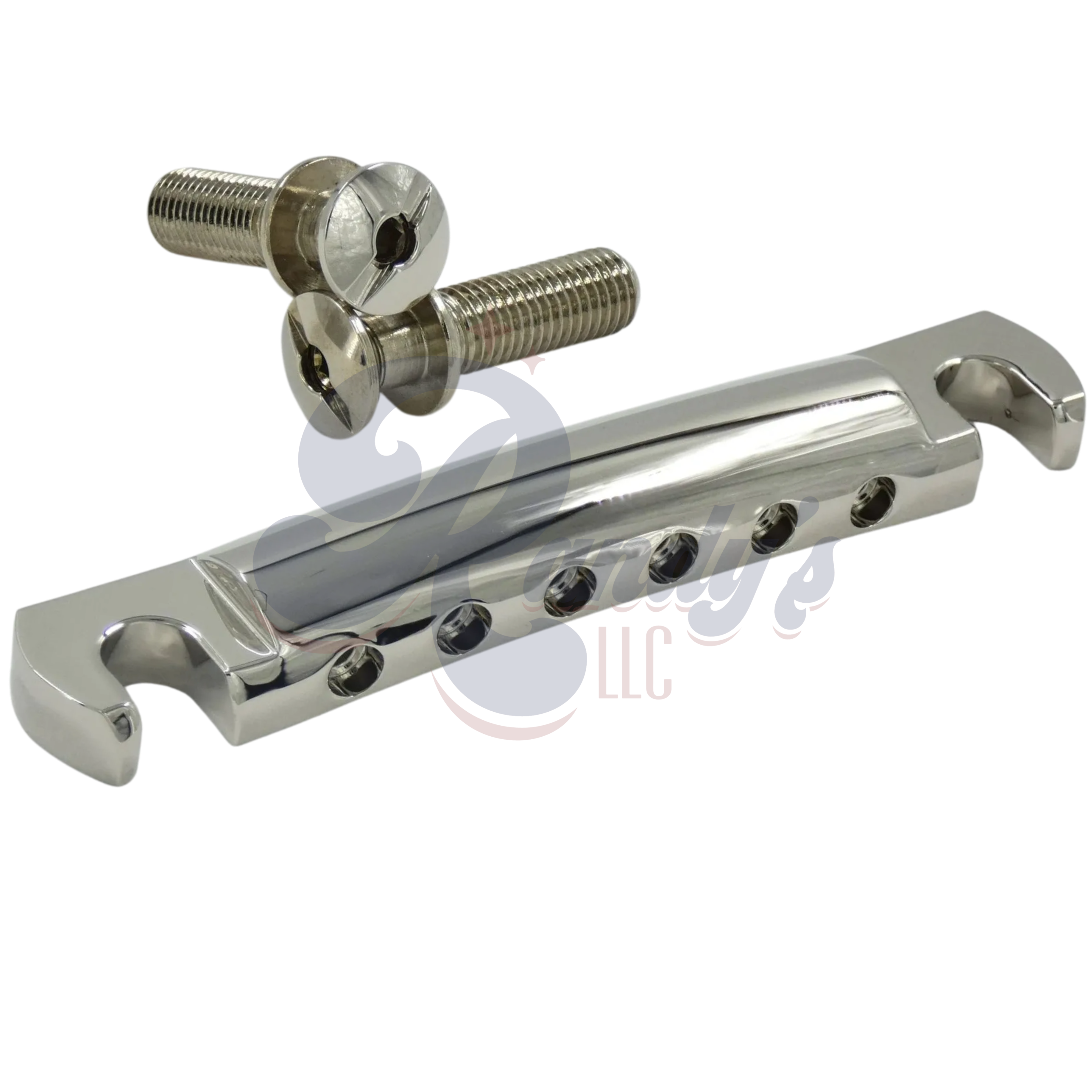 Advanced Plating (High Performance Series) Lightweight Stop Bar Tailpiece & Locking Domed Studs - Fits Gibson® HP - Randy's LLC