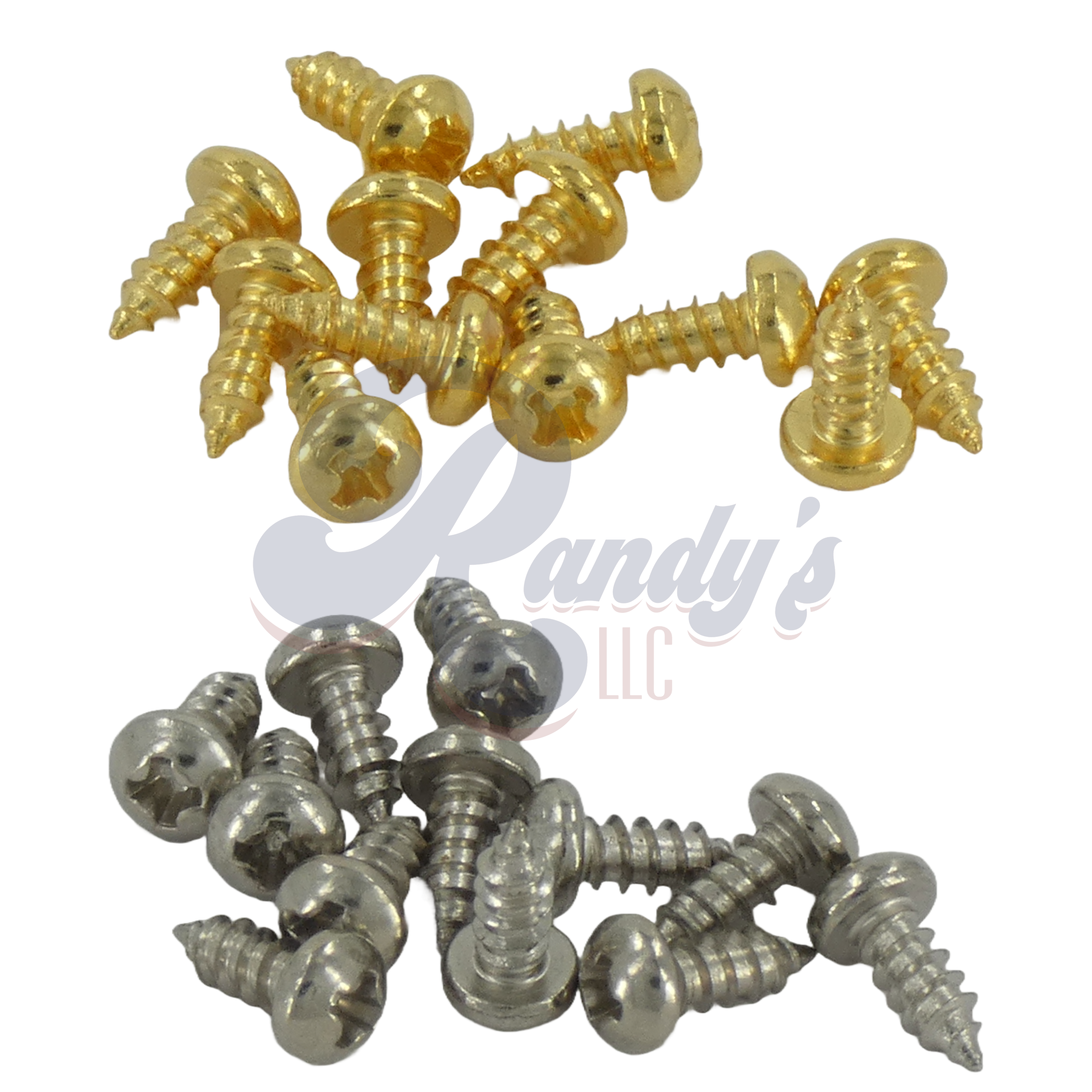Advanced Plating | Truss Rod Cover Screws (12-Pack) - Fits Gibson® - Randy's LLC