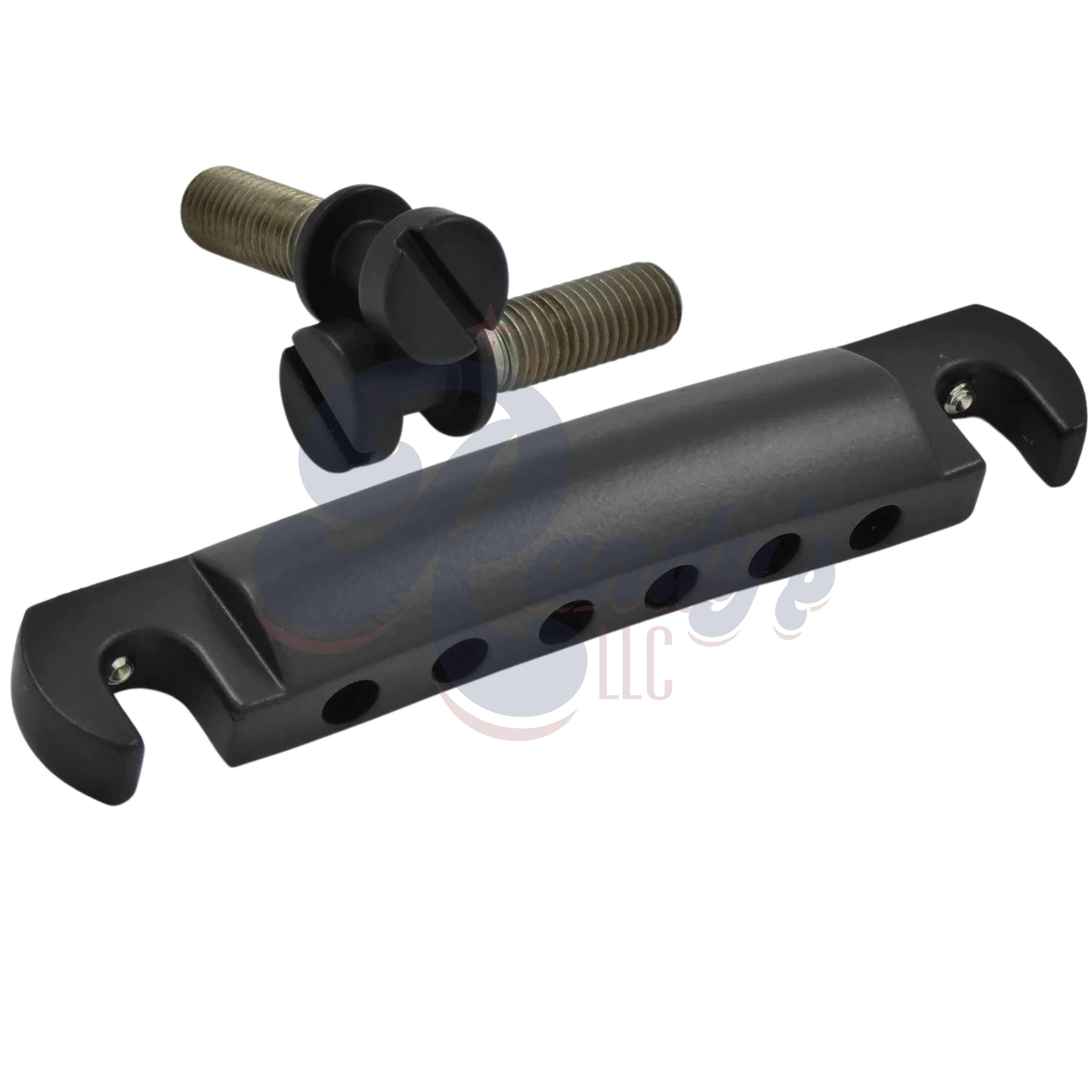 Advanced Plating (Vintage Series) Adjustable Wraparound Stop Bar Tailpiece & Studs - Fits Gibson® Junior & Special - Randy's LLC