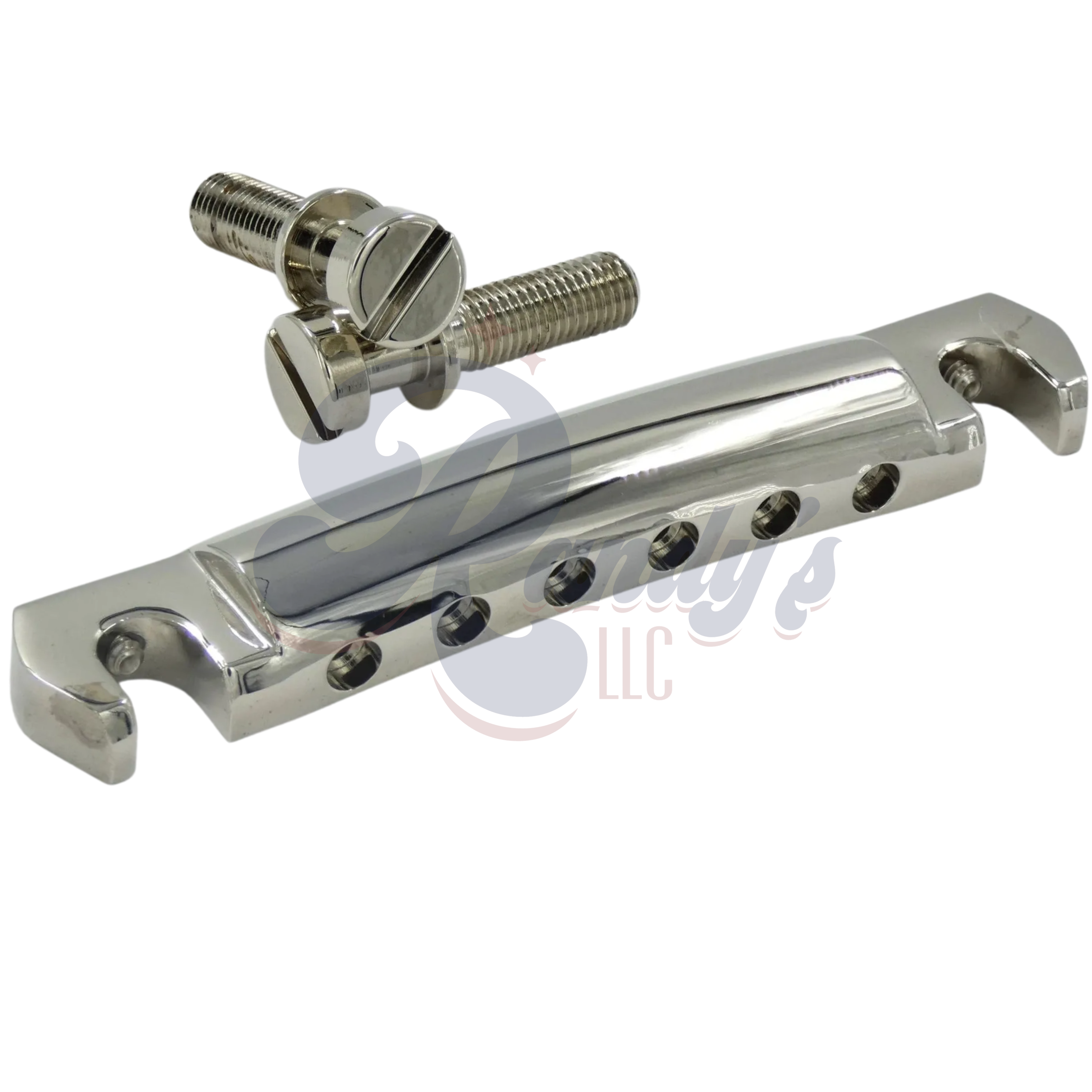 Advanced Plating (Vintage Series) Adjustable Wraparound Stop Bar Tailpiece & Studs - Fits Gibson® Junior & Special - Randy's LLC
