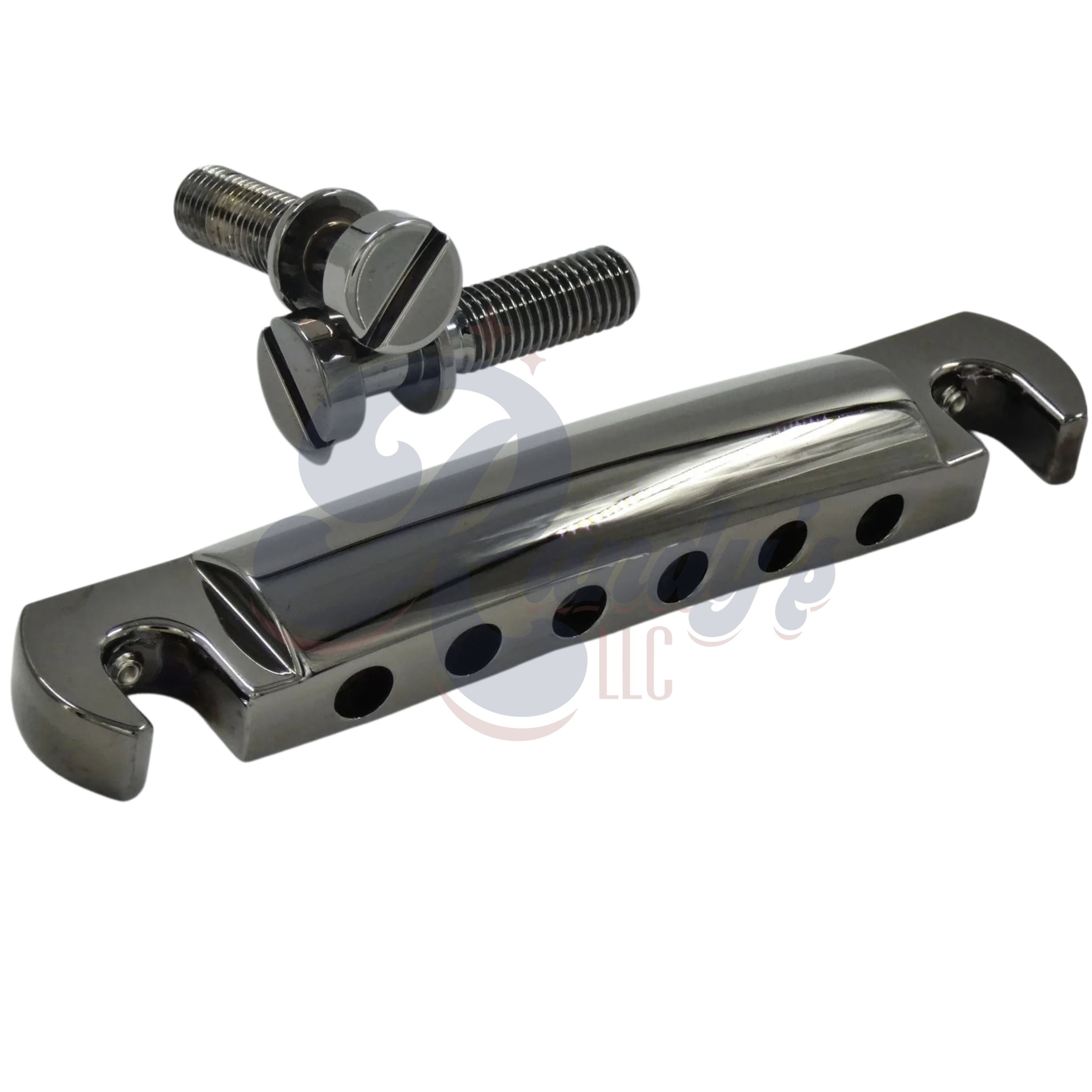 Advanced Plating (Vintage Series) Adjustable Wraparound Stop Bar Tailpiece & Studs - Fits Gibson® Junior & Special