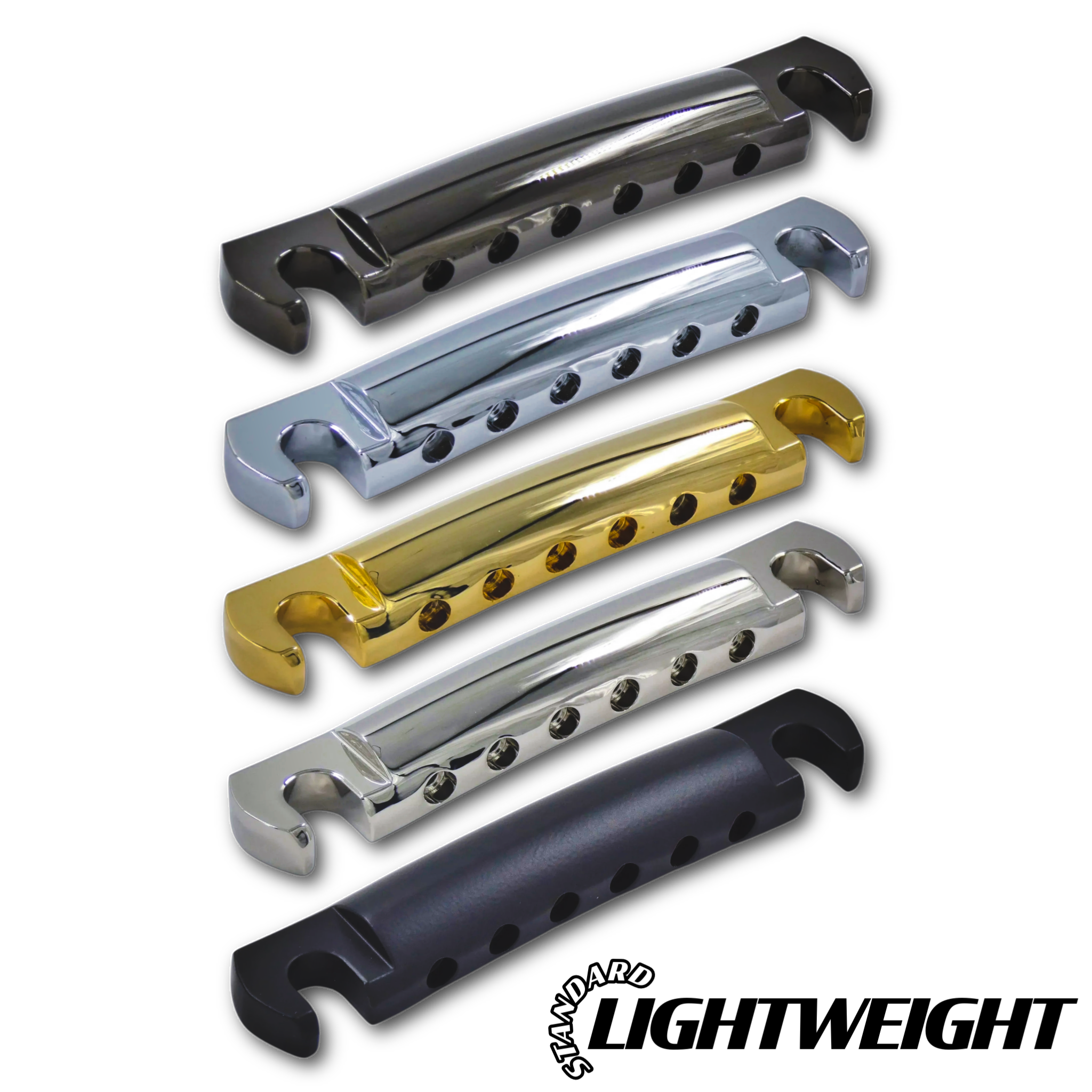 Standard Lightweight Stop Bar Tailpiece (Aluminum) - Fits Gibson® - Randy's LLC