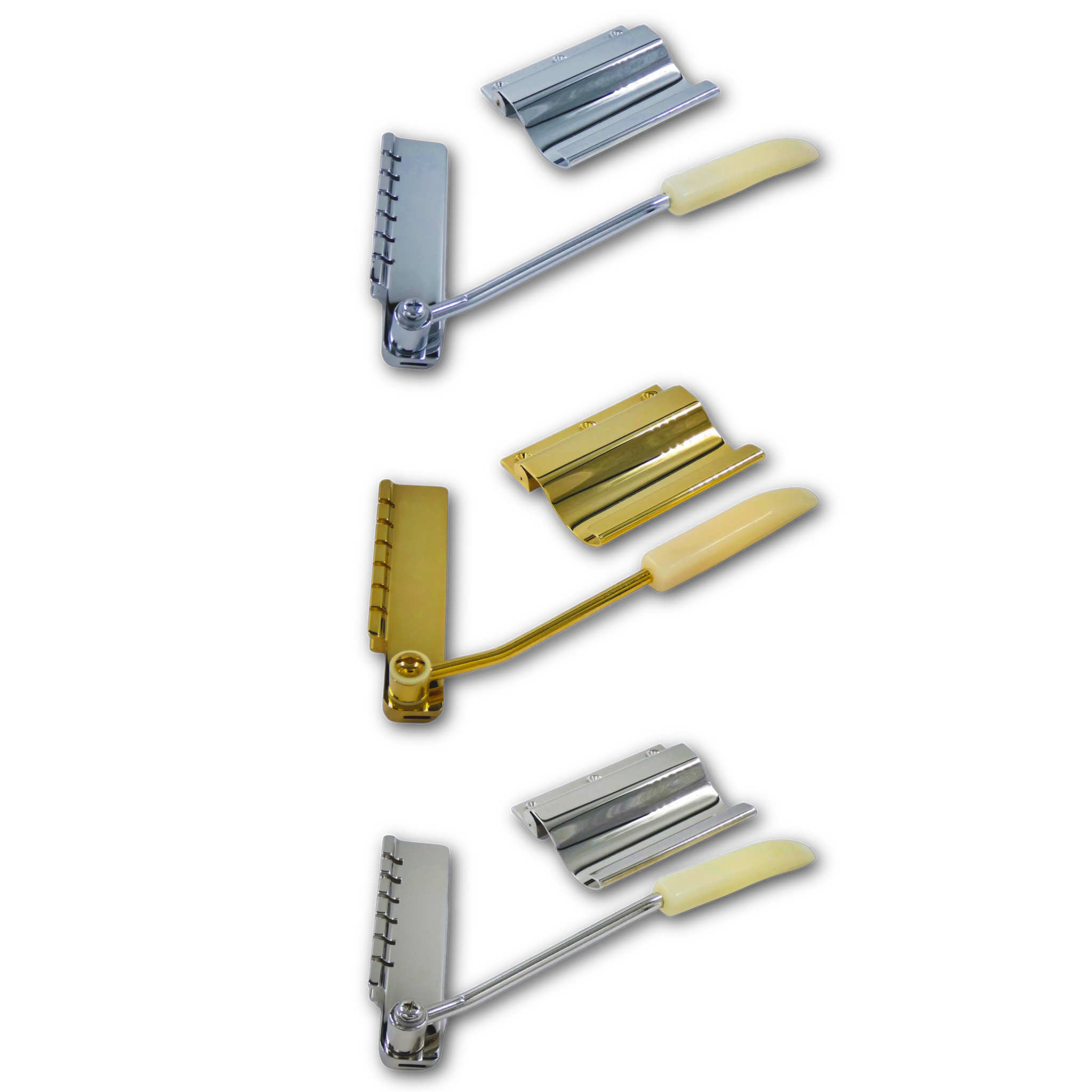 Short Spring Tremolo Vibrato Tailpiece (14°) - Fits Gibson® Maestro® Vibrola® - Randy's LLC