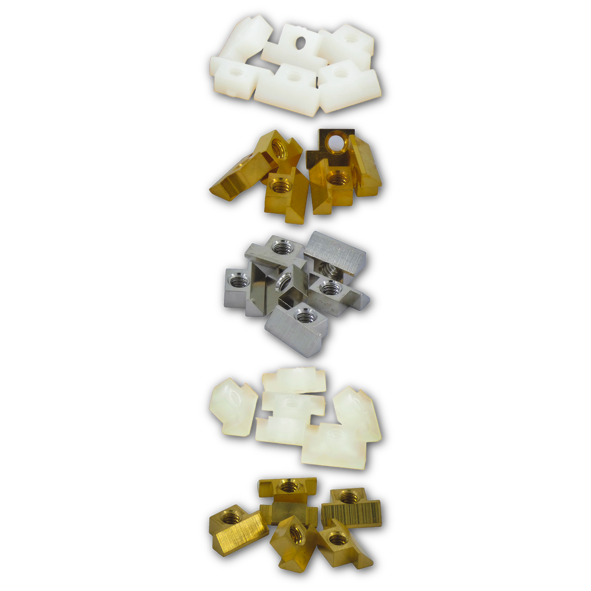 (Vintage Series) ABR-1 Bridge String Saddles (Non-Wired) - Fits Gibson® & TonePros® - Randy's LLC