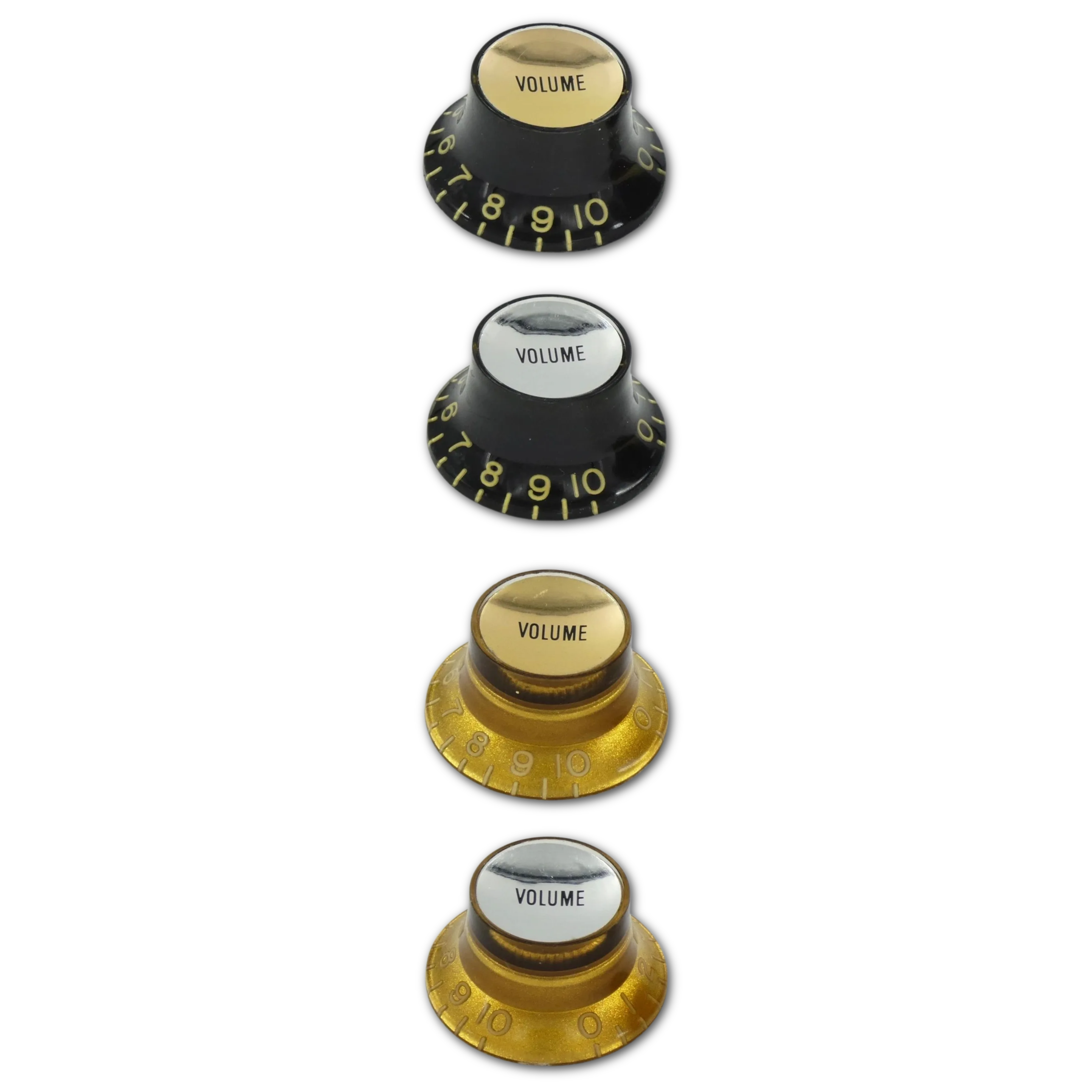 (Historic Series) CAB Top Hat/Reflector Volume Knob - Fits Gibson® - Randy's LLC