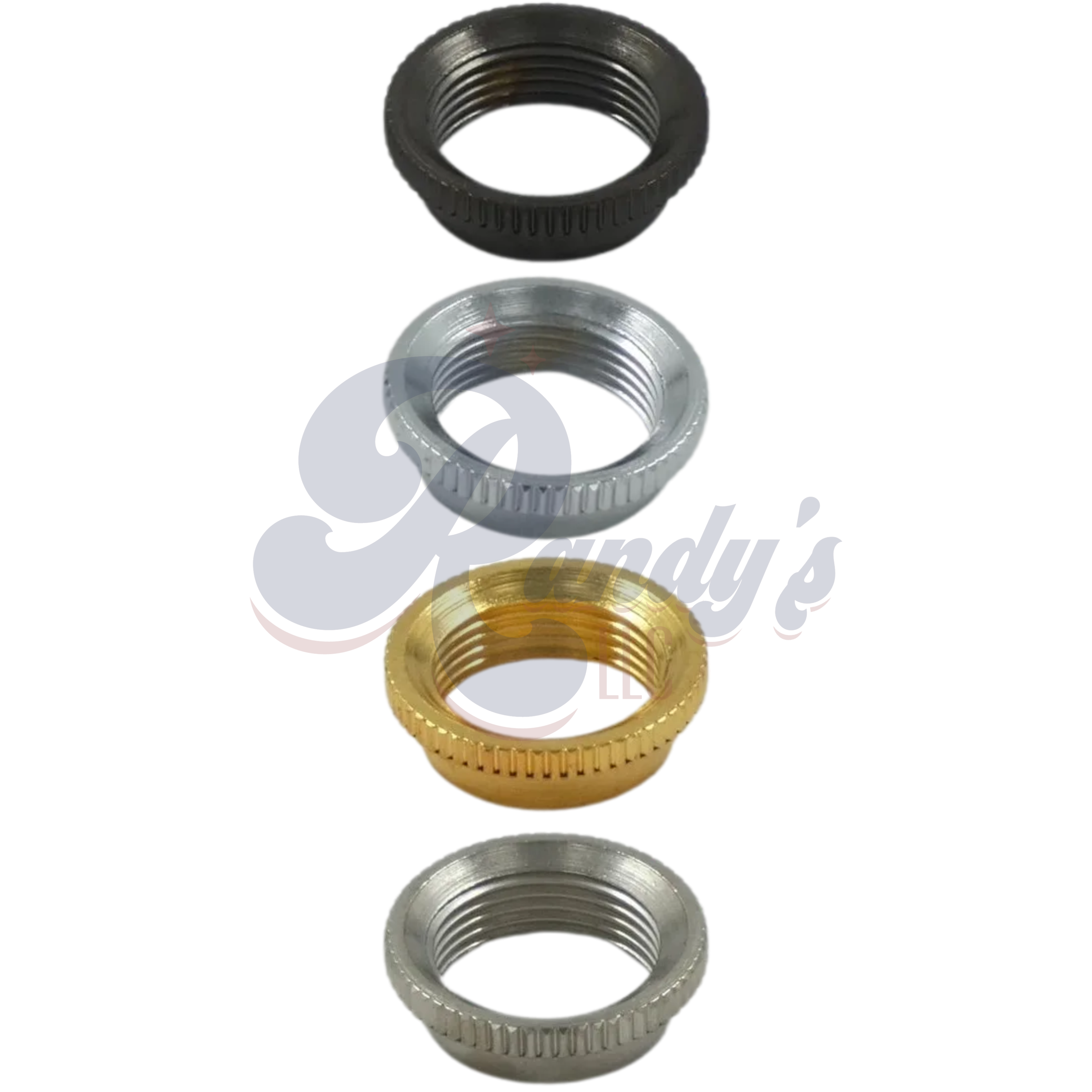 Advanced Plating (Contemporary Series) 3-Way Toggle Switch Nut (Deep) - Fits Gibson® - Randy's LLC