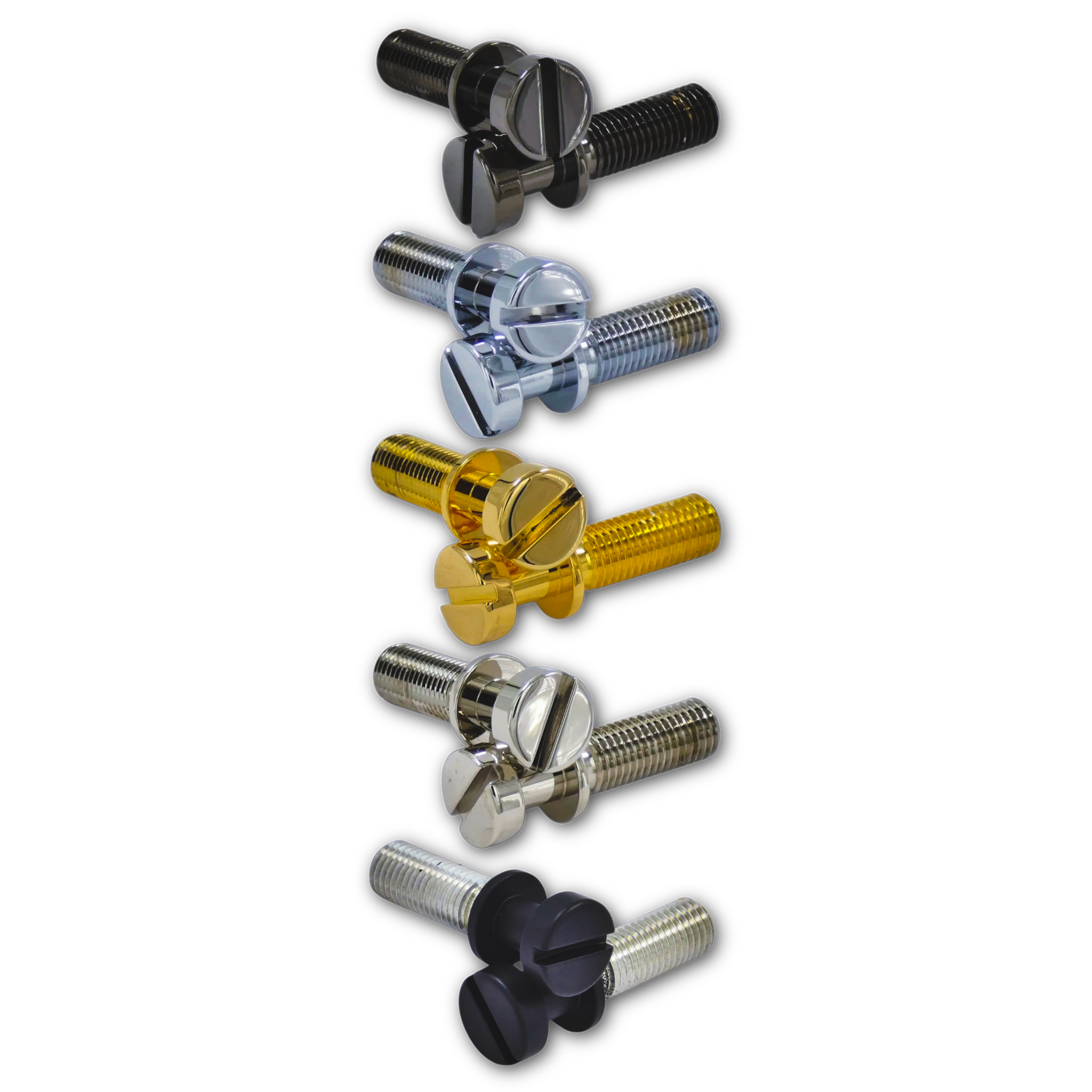 (Vintage Series) Stop Bar Tailpiece Studs (Aluminum) - Fits Gibson® - Randy's LLC