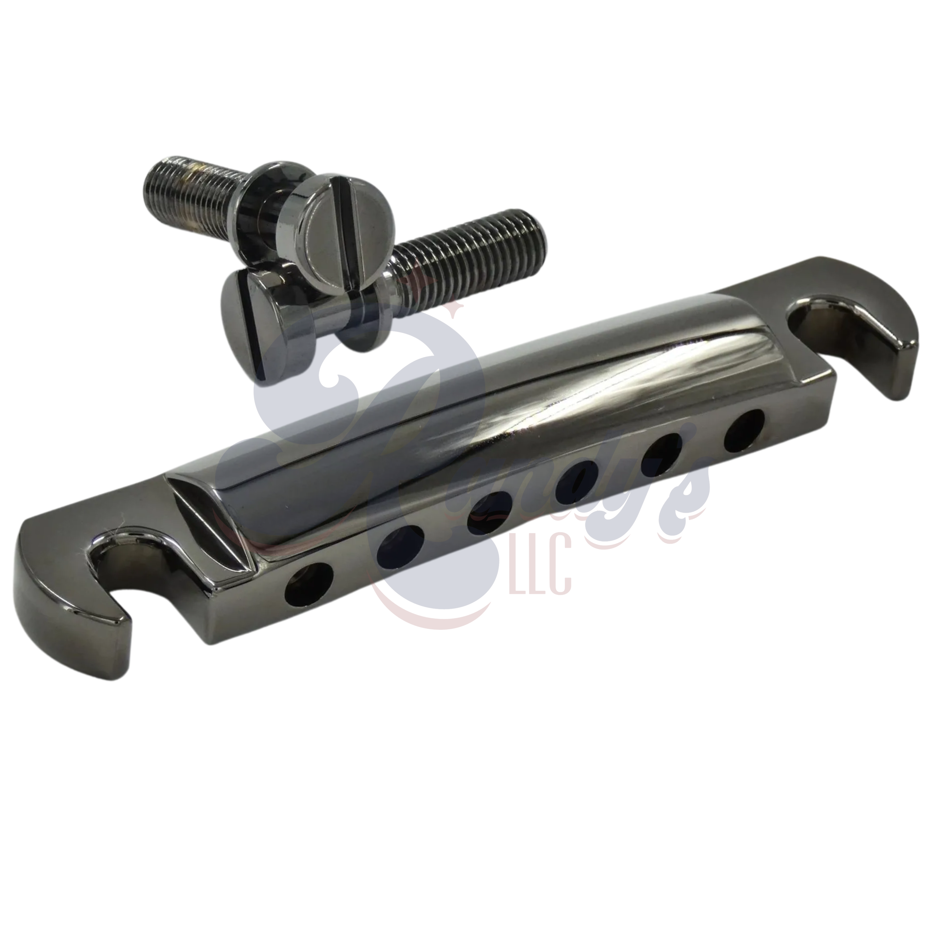 Advanced Plating (Contemporary Series) Stop Bar Tailpiece & Studs - Fits Gibson®