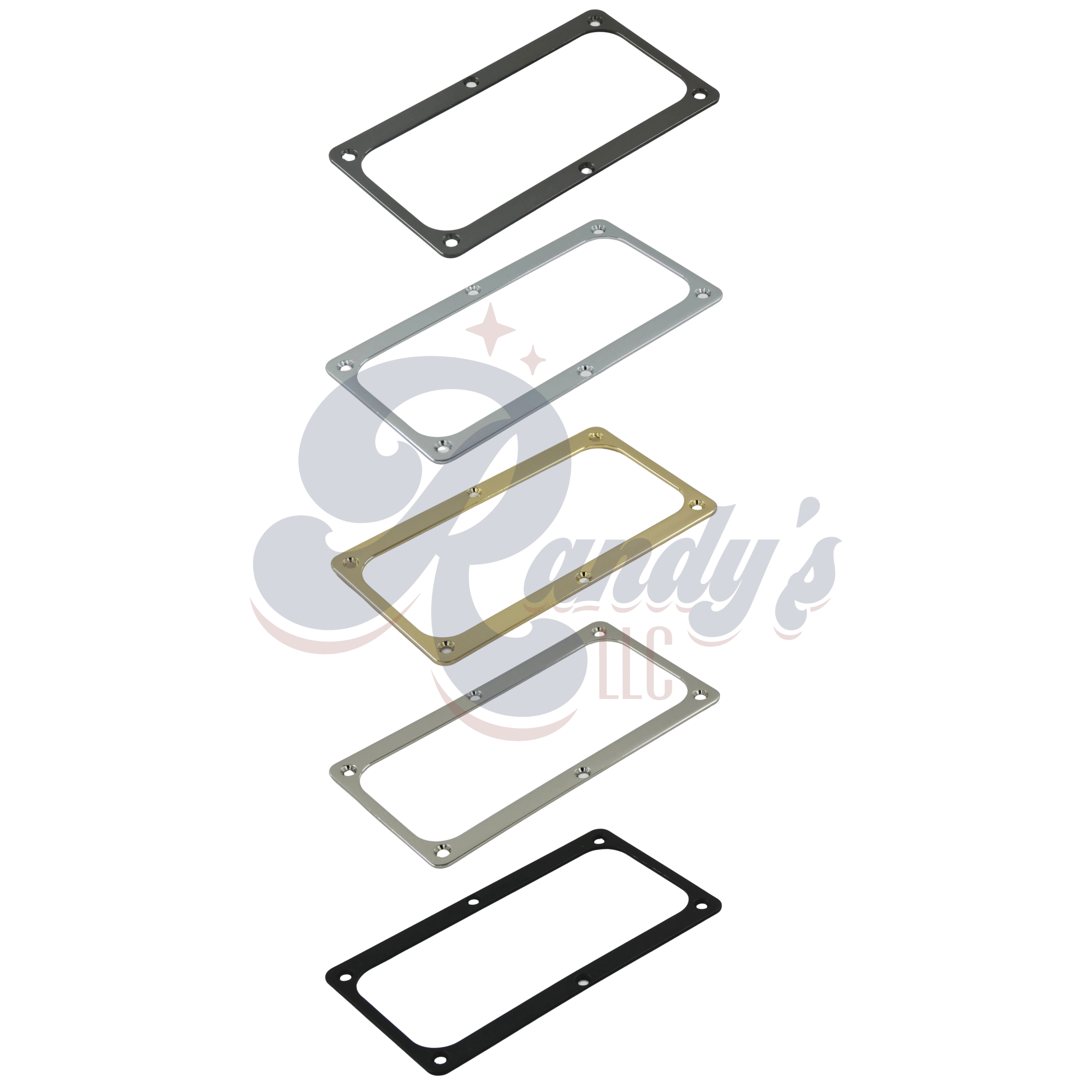 Advanced Plating (Contemporary Series) Thunderbird® Bass Pickup Ring - Fits Gibson® - Randy's LLC
