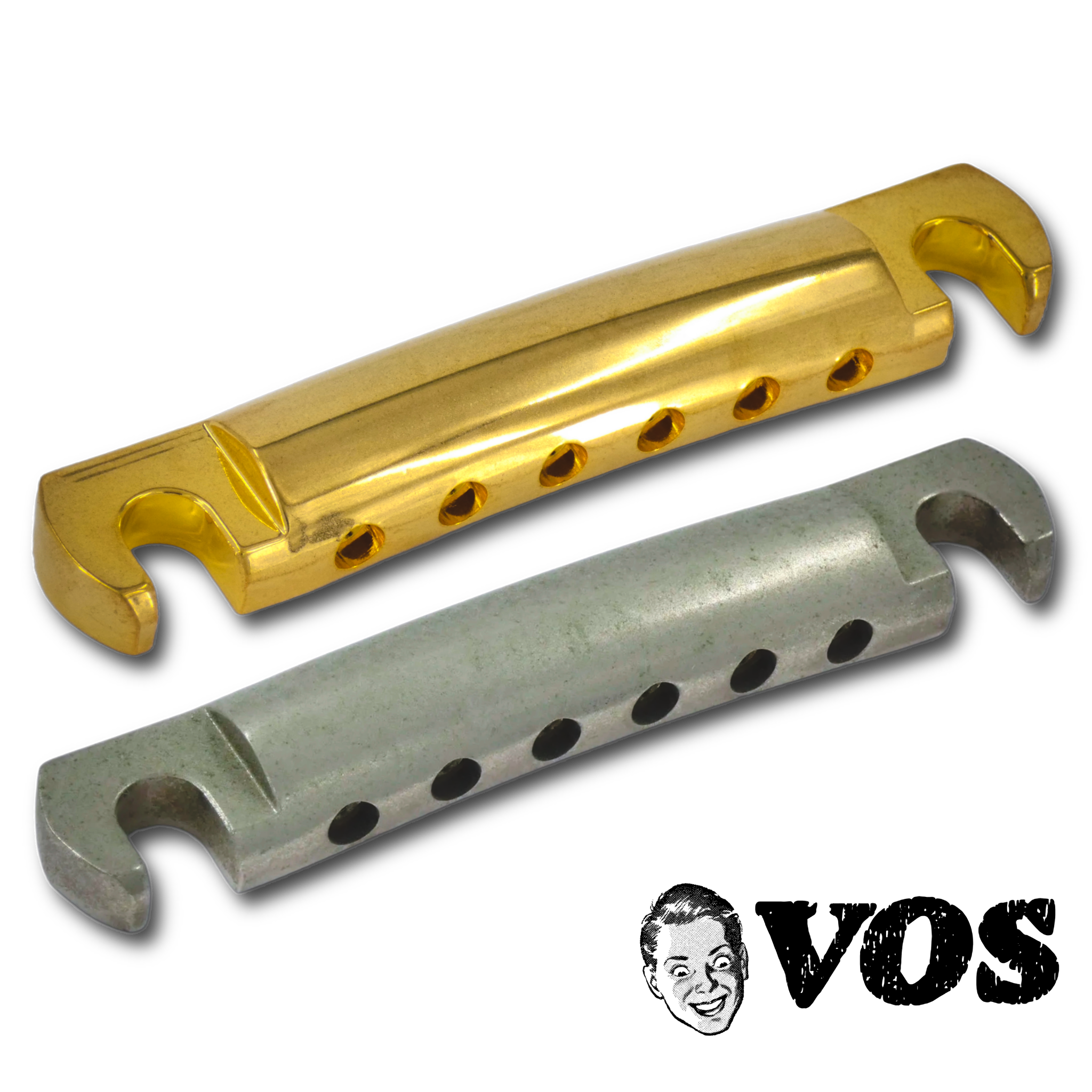 VOS Lightweight Stop Bar Tailpiece (Aluminum) - Fits Gibson® - Randy's LLC